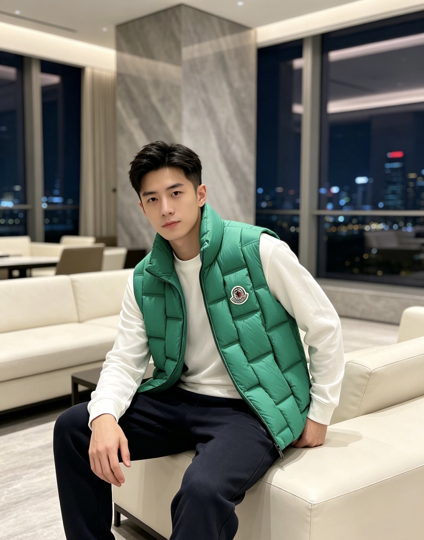 Moncler 蒙口 2026秋冬百搭立领羽绒马甲 ▫️填充工艺:方格分仓锁绒,均匀蓬松,持久保暖不跑绒 ▫️版型设计: Moncler 蒙口 2026秋冬百搭立领羽绒马甲 ▫️填充工艺:方格分仓锁绒,均匀蓬松,持久保暖不跑绒 ▫️版型设计: