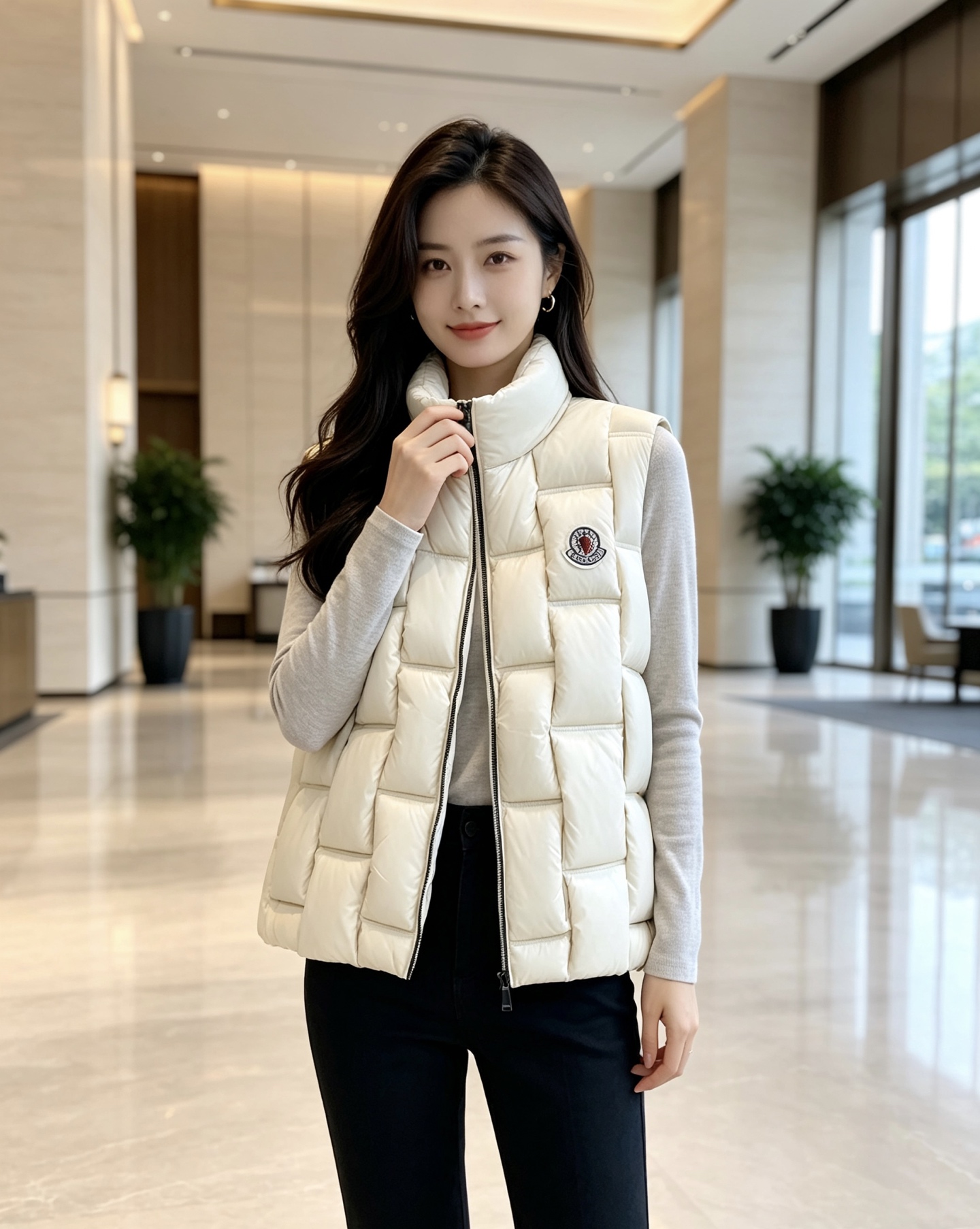 Moncler 蒙口 2026秋冬百搭立领羽绒马甲 ▫️填充工艺:方格分仓锁绒,均匀蓬松,持久保暖不跑绒 ▫️版型设计: Moncler 蒙口 2026秋冬百搭立领羽绒马甲 ▫️填充工艺:方格分仓锁绒,均匀蓬松,持久保暖不跑绒 ▫️版型设计:
