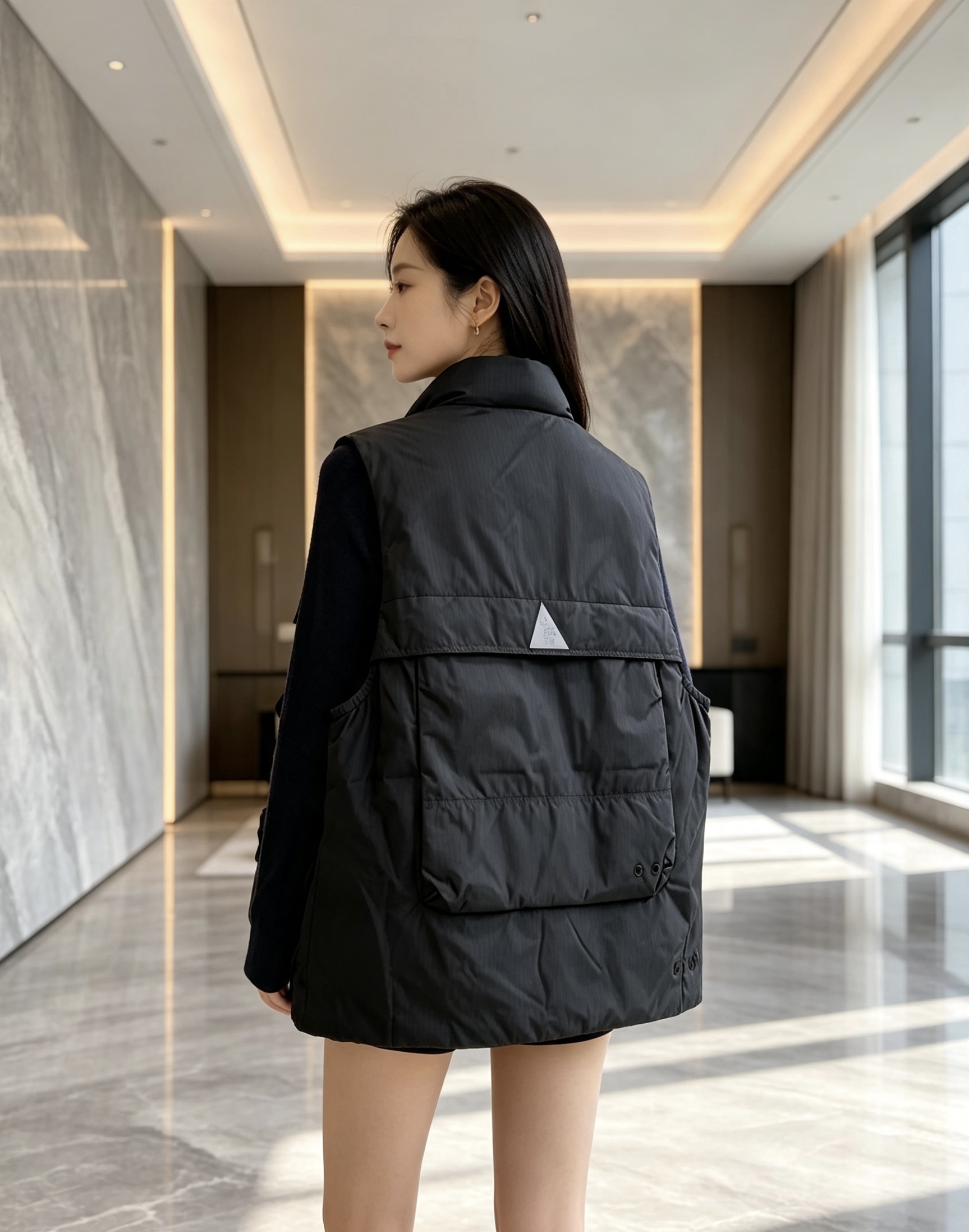Moncler 蒙口 2026秋冬新款户外工装羽绒马甲上新✨ 填充90高纯度白鸭绒,轻盈保暖无臃肿感 多口袋工装立体剪裁 Moncler 蒙口 2026秋冬新款户外工装羽绒马甲上新✨ 填充90高纯度白鸭绒,轻盈保暖无臃肿感 多口袋工装立体剪裁