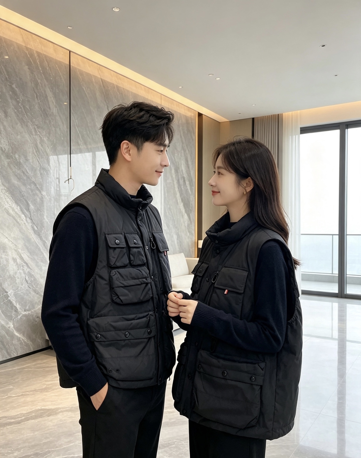 Moncler 蒙口 2026秋冬新款户外工装羽绒马甲上新✨ 填充90高纯度白鸭绒,轻盈保暖无臃肿感 多口袋工装立体剪裁 Moncler 蒙口 2026秋冬新款户外工装羽绒马甲上新✨ 填充90高纯度白鸭绒,轻盈保暖无臃肿感 多口袋工装立体剪裁