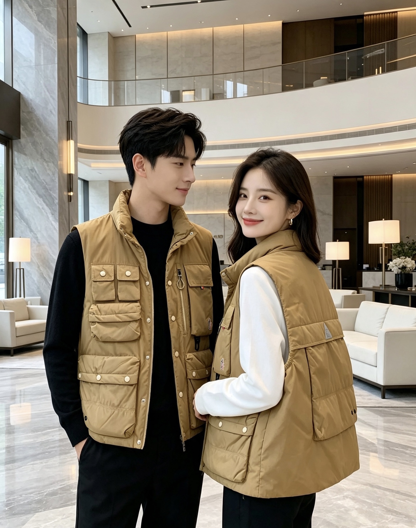 Moncler 蒙口 2026秋冬新款户外工装羽绒马甲上新✨ 填充90高纯度白鸭绒,轻盈保暖无臃肿感 多口袋工装立体剪裁 Moncler 蒙口 2026秋冬新款户外工装羽绒马甲上新✨ 填充90高纯度白鸭绒,轻盈保暖无臃肿感 多口袋工装立体剪裁