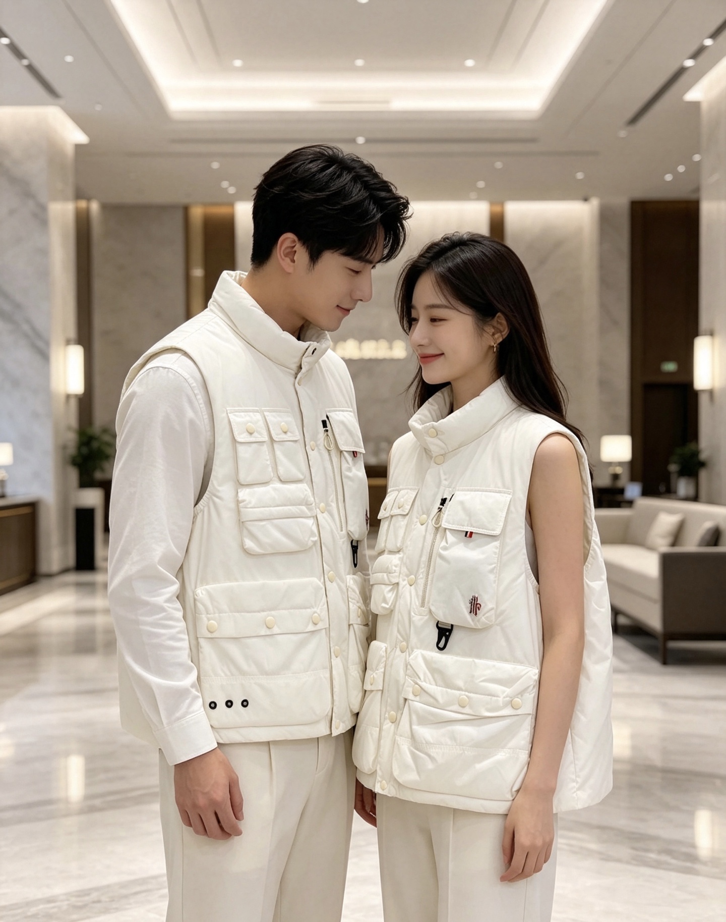 Moncler 蒙口 2026秋冬新款户外工装羽绒马甲上新✨ 填充90高纯度白鸭绒，轻盈保暖无臃肿感 多口袋工装立体剪裁
