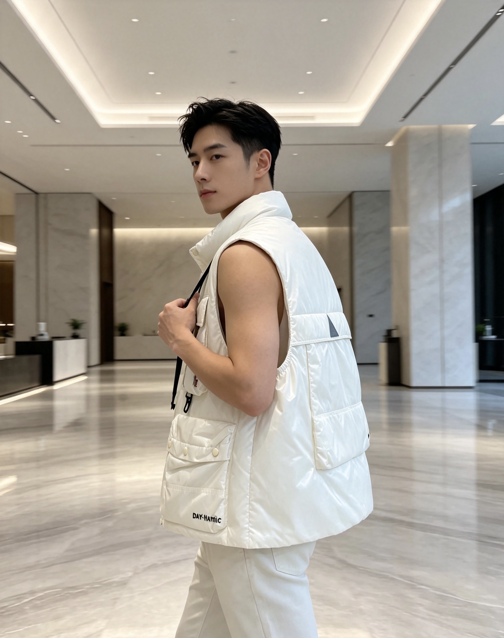 Moncler 蒙口 2026秋冬新款户外工装羽绒马甲上新✨ 填充90高纯度白鸭绒，轻盈保暖无臃肿感 多口袋工装立体剪裁