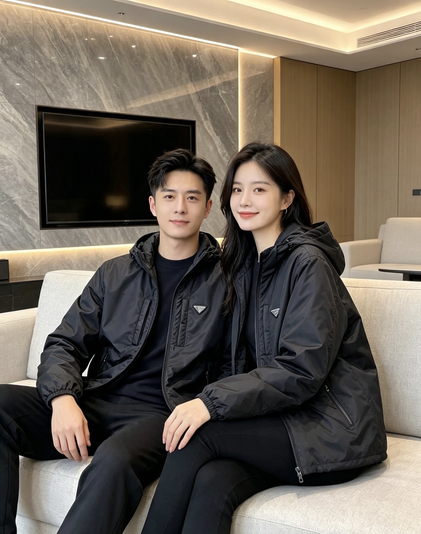 Prada 普拉达 2026秋冬新款连帽轻薄羽绒服,90白鸭绒填充,轻便柔和不压身 防水防风顺滑面料,经典三角标简约大气 Prada 普拉达 2026秋冬新款连帽轻薄羽绒服,90白鸭绒填充,轻便柔和不压身 防水防风顺滑面料,经典三角标简约大气