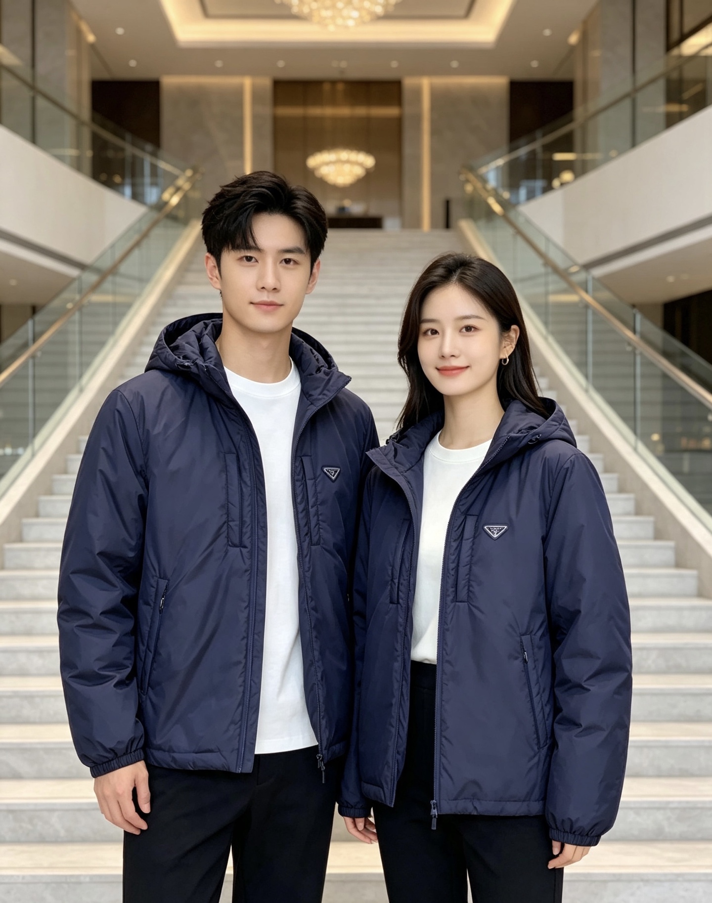 Prada 普拉达 2026秋冬新款连帽轻薄羽绒服,90白鸭绒填充,轻便柔和不压身 防水防风顺滑面料,经典三角标简约大气 Prada 普拉达 2026秋冬新款连帽轻薄羽绒服,90白鸭绒填充,轻便柔和不压身 防水防风顺滑面料,经典三角标简约大气