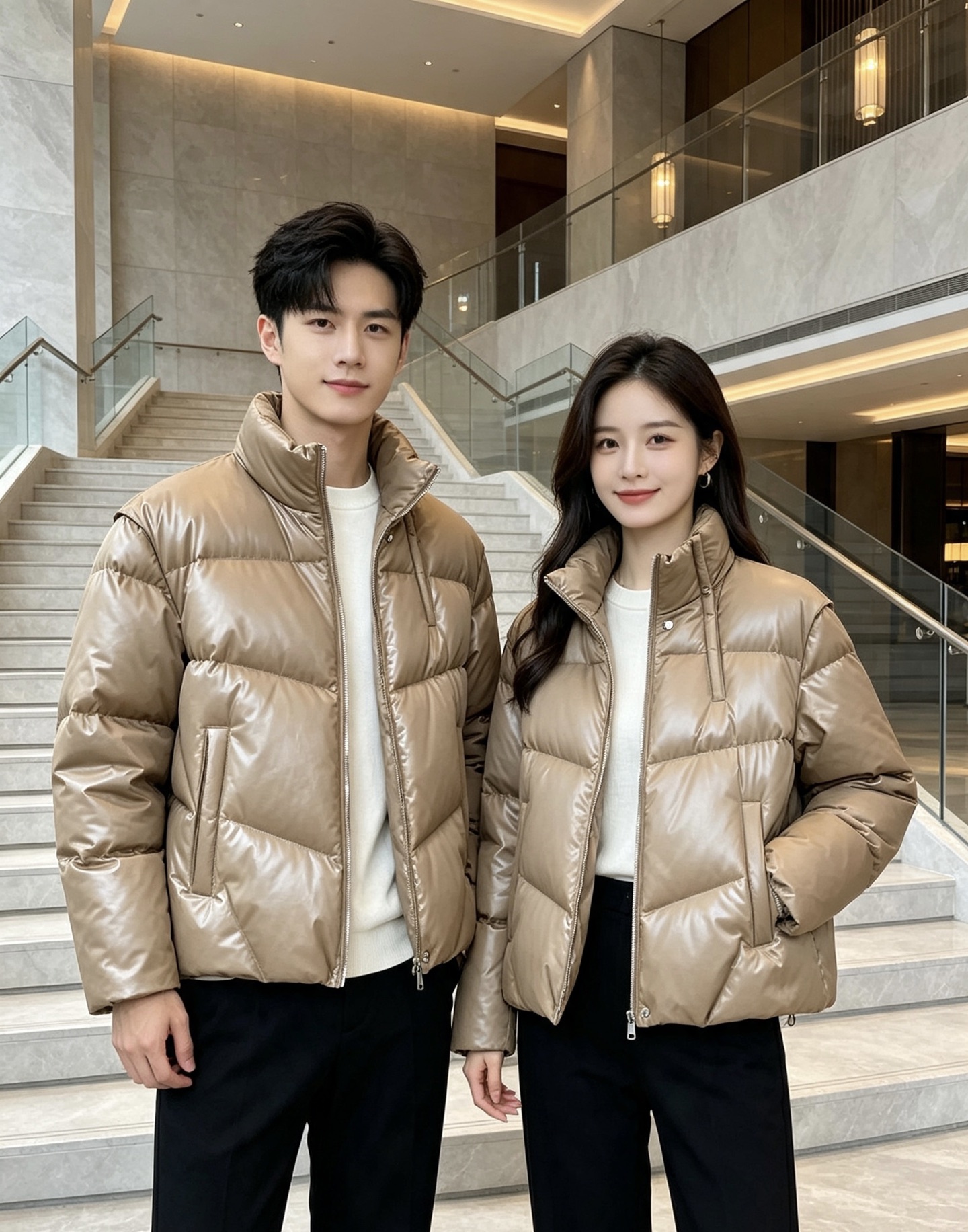 Fendi 芬迪 2026秋冬新款立领短款羽绒服 甄选90高纯度白鸭绒,充绒饱满,分段锁绒不跑绒、简约几何压线剪裁,利落 Fendi 芬迪 2026秋冬新款立领短款羽绒服 甄选90高纯度白鸭绒,充绒饱满,分段锁绒不跑绒、简约几何压线剪裁,利落