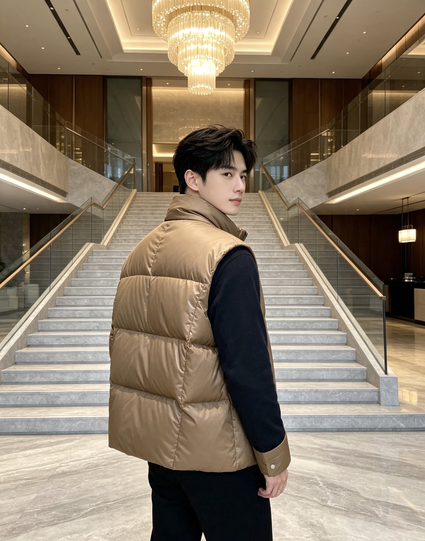 Fendi 芬迪 2026秋冬新款立领短款羽绒服 甄选90高纯度白鸭绒,充绒饱满,分段锁绒不跑绒、简约几何压线剪裁,利落 Fendi 芬迪 2026秋冬新款立领短款羽绒服 甄选90高纯度白鸭绒,充绒饱满,分段锁绒不跑绒、简约几何压线剪裁,利落