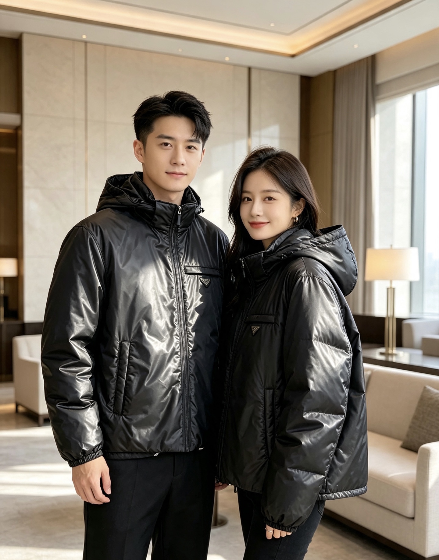 Prada 普拉达 2026秋冬新款|Prada梅西同款轻薄连帽羽绒✨ 95高纯度白鸭绒填充,轻便无臃肿感 三防再生尼龙 Prada 普拉达 2026秋冬新款|Prada梅西同款轻薄连帽羽绒✨ 95高纯度白鸭绒填充,轻便无臃肿感 三防再生尼龙
