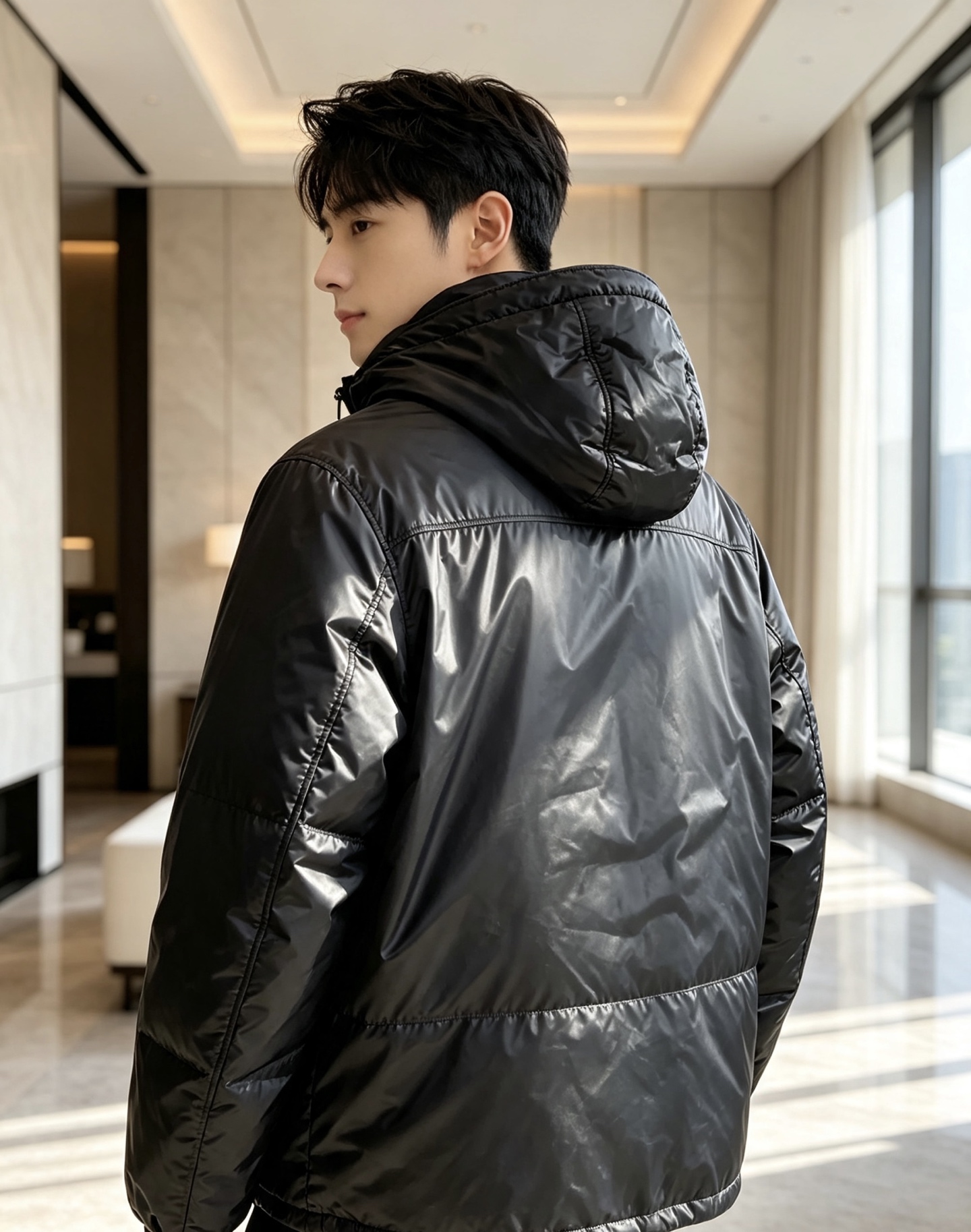 Prada 普拉达 2026秋冬新款|Prada梅西同款轻薄连帽羽绒✨ 95高纯度白鸭绒填充,轻便无臃肿感 三防再生尼龙 Prada 普拉达 2026秋冬新款|Prada梅西同款轻薄连帽羽绒✨ 95高纯度白鸭绒填充,轻便无臃肿感 三防再生尼龙