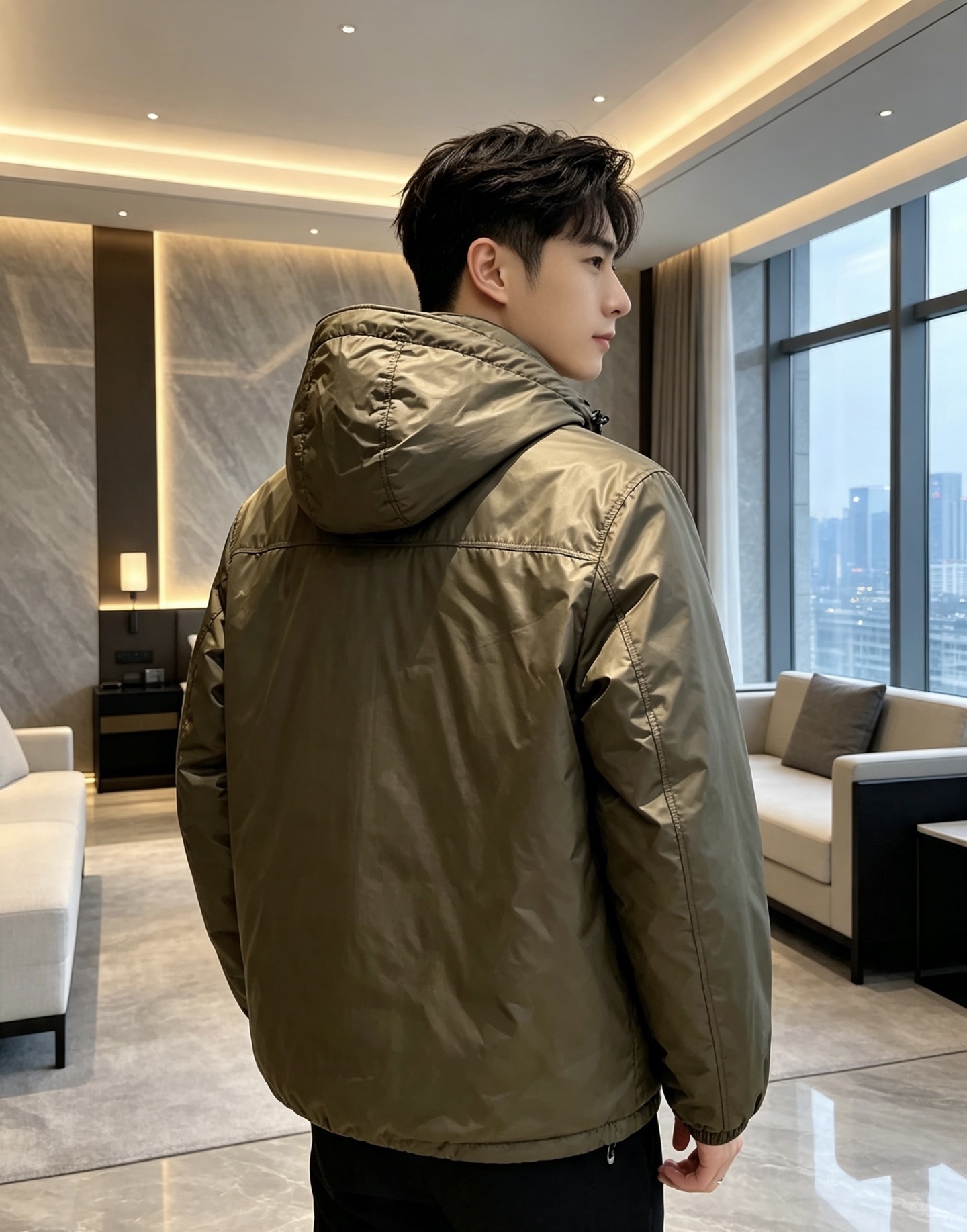 Prada 普拉达 2026秋冬新款|Prada梅西同款轻薄连帽羽绒✨ 95高纯度白鸭绒填充,轻便无臃肿感 三防再生尼龙 Prada 普拉达 2026秋冬新款|Prada梅西同款轻薄连帽羽绒✨ 95高纯度白鸭绒填充,轻便无臃肿感 三防再生尼龙