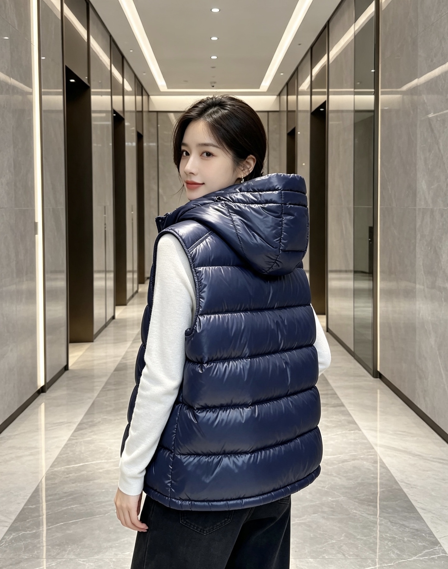 Moncler 蒙口2026秋冬新款连帽羽绒马甲 甄选90新国标白鸭绒,蓬松轻盈保暖 配套原版定制五金拉链,细节还原到位 Moncler 蒙口2026秋冬新款连帽羽绒马甲 甄选90新国标白鸭绒,蓬松轻盈保暖 配套原版定制五金拉链,细节还原到位