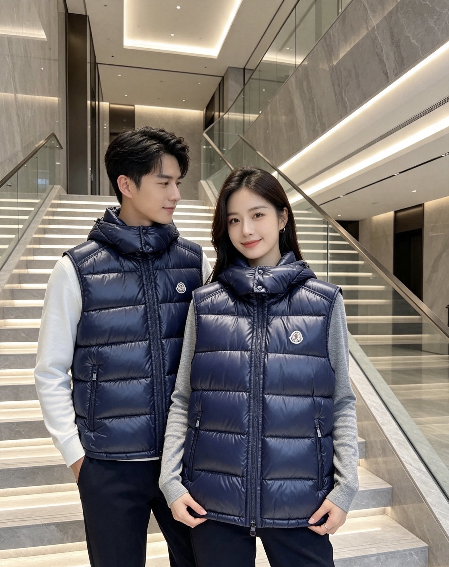 Moncler 蒙口2026秋冬新款连帽羽绒马甲 甄选90新国标白鸭绒,蓬松轻盈保暖 配套原版定制五金拉链,细节还原到位 Moncler 蒙口2026秋冬新款连帽羽绒马甲 甄选90新国标白鸭绒,蓬松轻盈保暖 配套原版定制五金拉链,细节还原到位