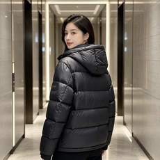 FENDI|芬迪 2026秋冬黑色短款羽绒服 高含量95白鸭绒填充,蓬松保暖不压身 横条方格充绒工艺,均匀锁绒不易结块 FENDI|芬迪 2026秋冬黑色短款羽绒服 高含量95白鸭绒填充,蓬松保暖不压身 横条方格充绒工艺,均匀锁绒不易结块