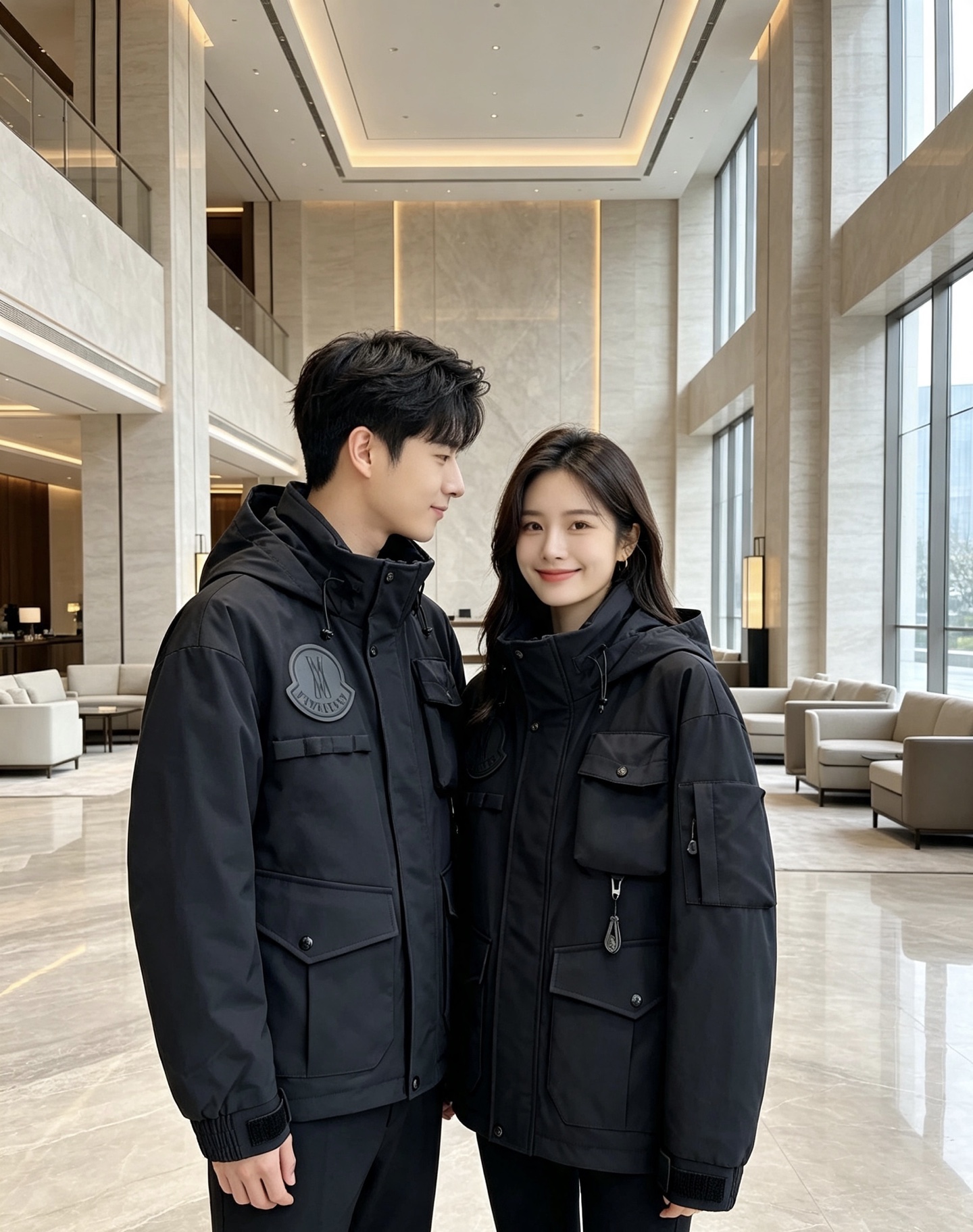 Moncler 蒙口2026秋冬新款羽绒服 重磅防风工装面料,挺括有型不易褶皱 丰富立体多口袋,兼具美观与实用性 胸前标 Moncler 蒙口2026秋冬新款羽绒服 重磅防风工装面料,挺括有型不易褶皱 丰富立体多口袋,兼具美观与实用性 胸前标