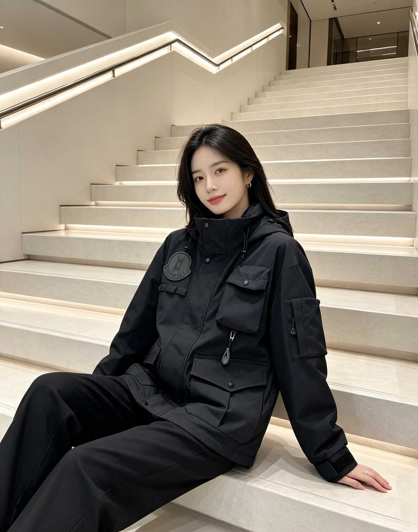 Moncler 蒙口2026秋冬新款羽绒服 重磅防风工装面料,挺括有型不易褶皱 丰富立体多口袋,兼具美观与实用性 胸前标 Moncler 蒙口2026秋冬新款羽绒服 重磅防风工装面料,挺括有型不易褶皱 丰富立体多口袋,兼具美观与实用性 胸前标