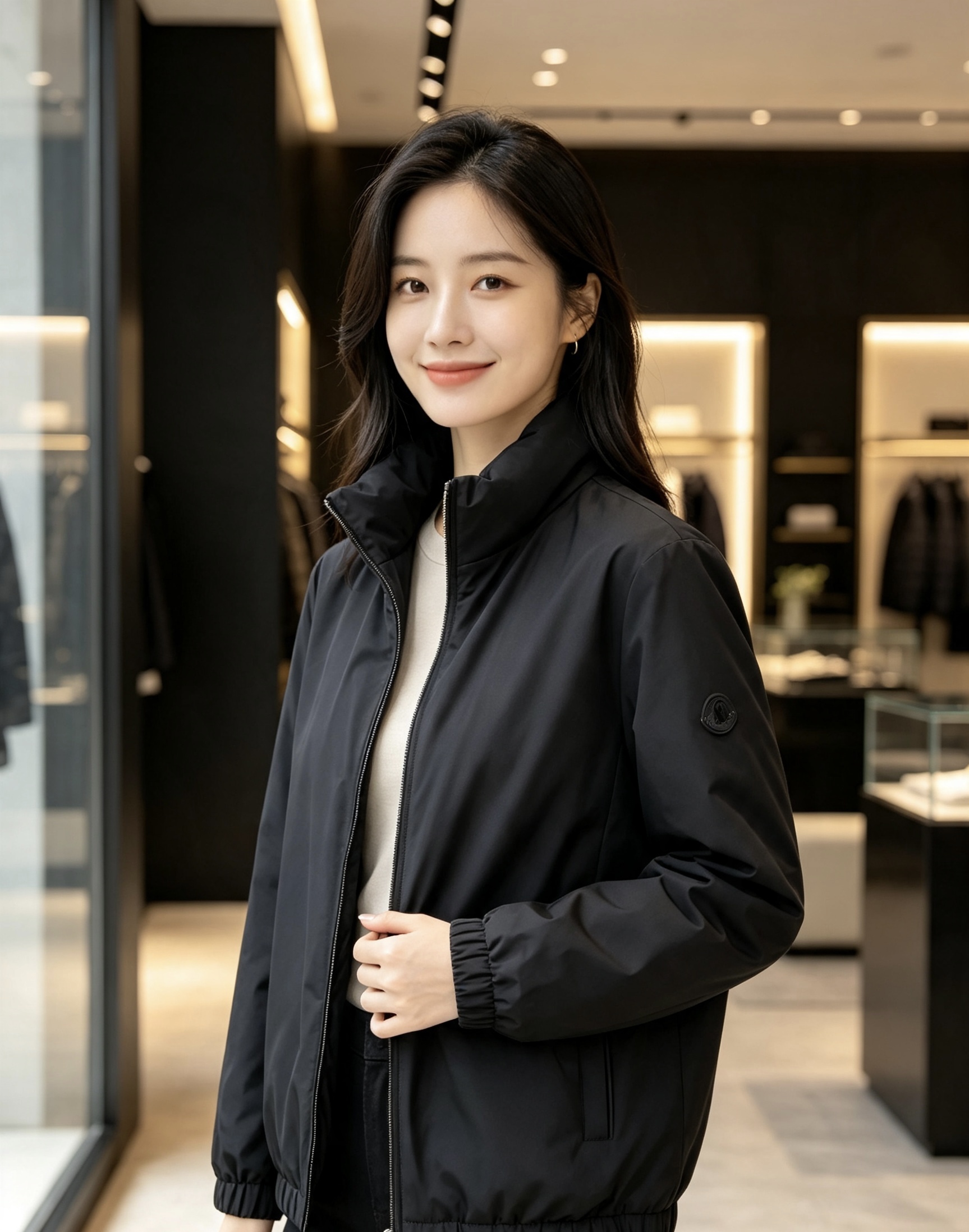 Moncler 蒙口 2026秋冬新款立领短款羽绒服 90新国标白鸭绒,羽绒填充饱满,保暖效果出众,上身轻便舒适,不会显 Moncler 蒙口 2026秋冬新款立领短款羽绒服 90新国标白鸭绒,羽绒填充饱满,保暖效果出众,上身轻便舒适,不会显