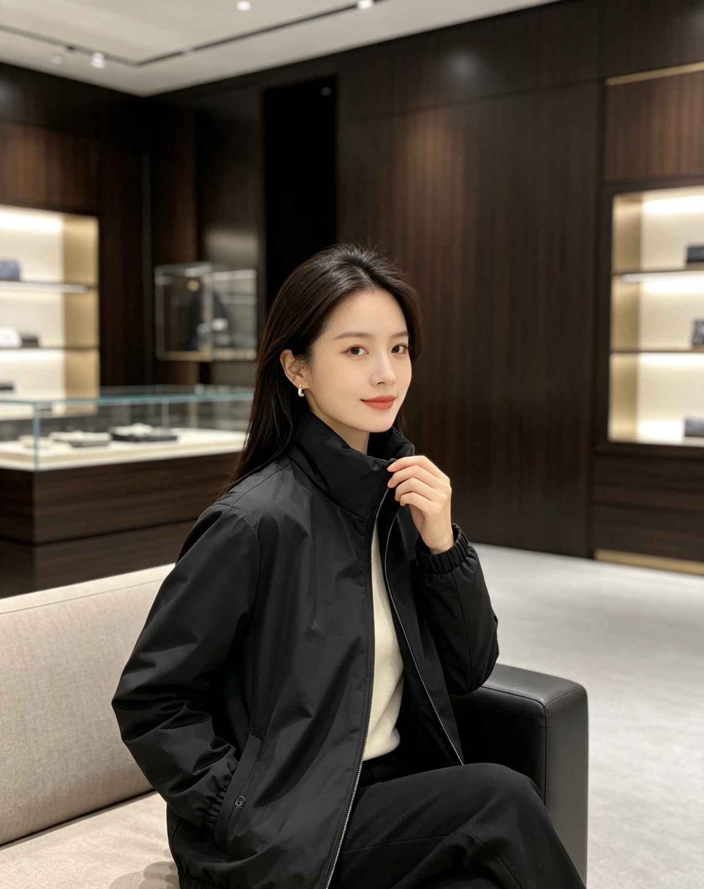 Moncler 蒙口 2026秋冬新款立领短款羽绒服 90新国标白鸭绒,羽绒填充饱满,保暖效果出众,上身轻便舒适,不会显 Moncler 蒙口 2026秋冬新款立领短款羽绒服 90新国标白鸭绒,羽绒填充饱满,保暖效果出众,上身轻便舒适,不会显