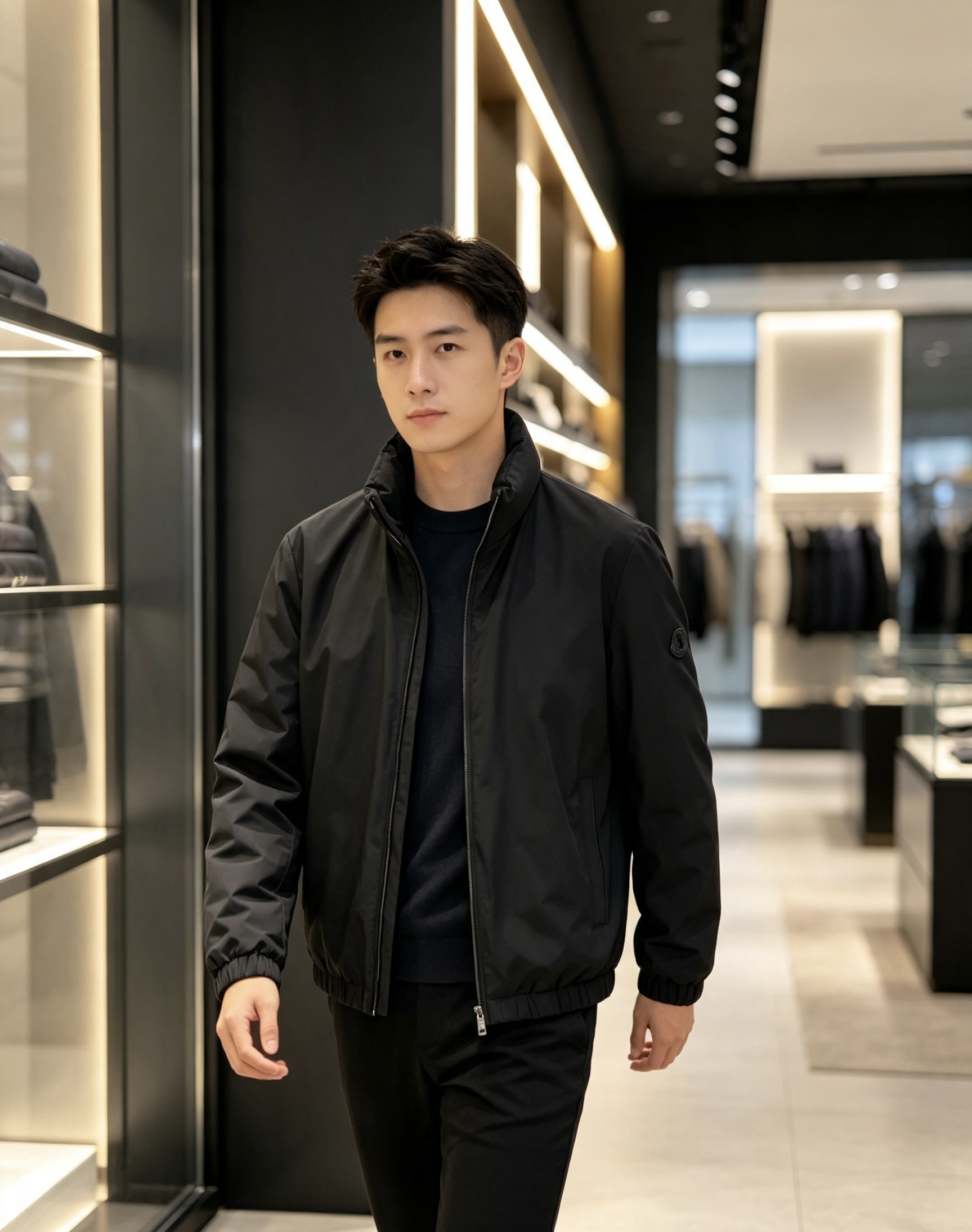 Moncler 蒙口 2026秋冬新款立领短款羽绒服 90新国标白鸭绒,羽绒填充饱满,保暖效果出众,上身轻便舒适,不会显 Moncler 蒙口 2026秋冬新款立领短款羽绒服 90新国标白鸭绒,羽绒填充饱满,保暖效果出众,上身轻便舒适,不会显