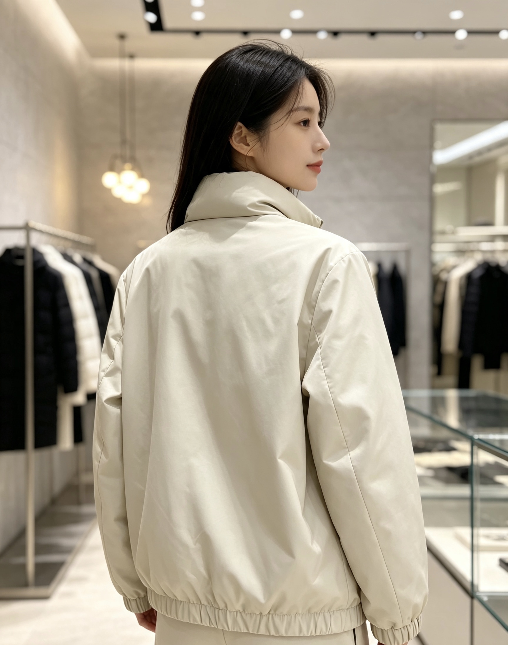 Moncler 蒙口 2026秋冬新款立领短款羽绒服 90新国标白鸭绒,羽绒填充饱满,保暖效果出众,上身轻便舒适,不会显 Moncler 蒙口 2026秋冬新款立领短款羽绒服 90新国标白鸭绒,羽绒填充饱满,保暖效果出众,上身轻便舒适,不会显