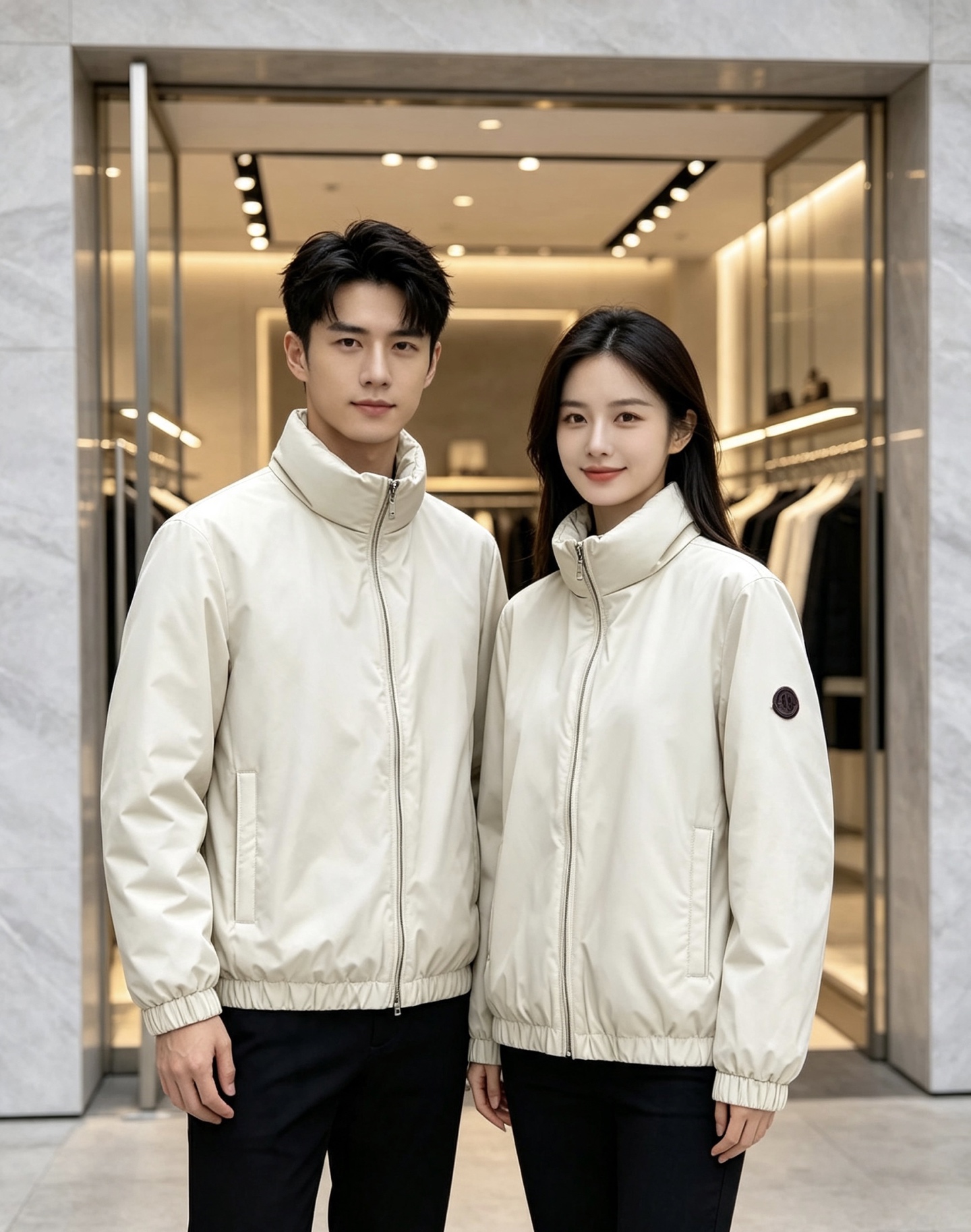 Moncler 蒙口 2026秋冬新款立领短款羽绒服 90新国标白鸭绒,羽绒填充饱满,保暖效果出众,上身轻便舒适,不会显 Moncler 蒙口 2026秋冬新款立领短款羽绒服 90新国标白鸭绒,羽绒填充饱满,保暖效果出众,上身轻便舒适,不会显
