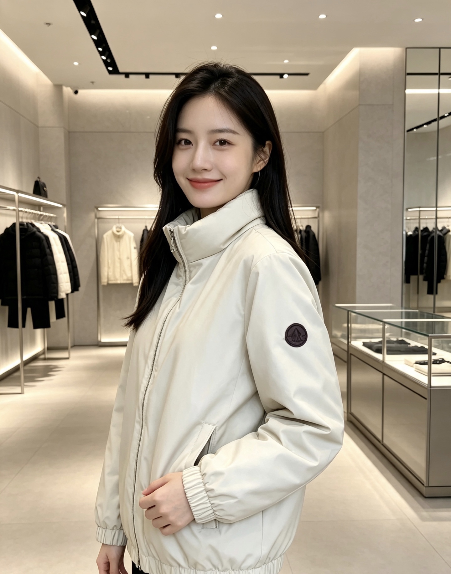 Moncler 蒙口 2026秋冬新款立领短款羽绒服 90新国标白鸭绒,羽绒填充饱满,保暖效果出众,上身轻便舒适,不会显 Moncler 蒙口 2026秋冬新款立领短款羽绒服 90新国标白鸭绒,羽绒填充饱满,保暖效果出众,上身轻便舒适,不会显