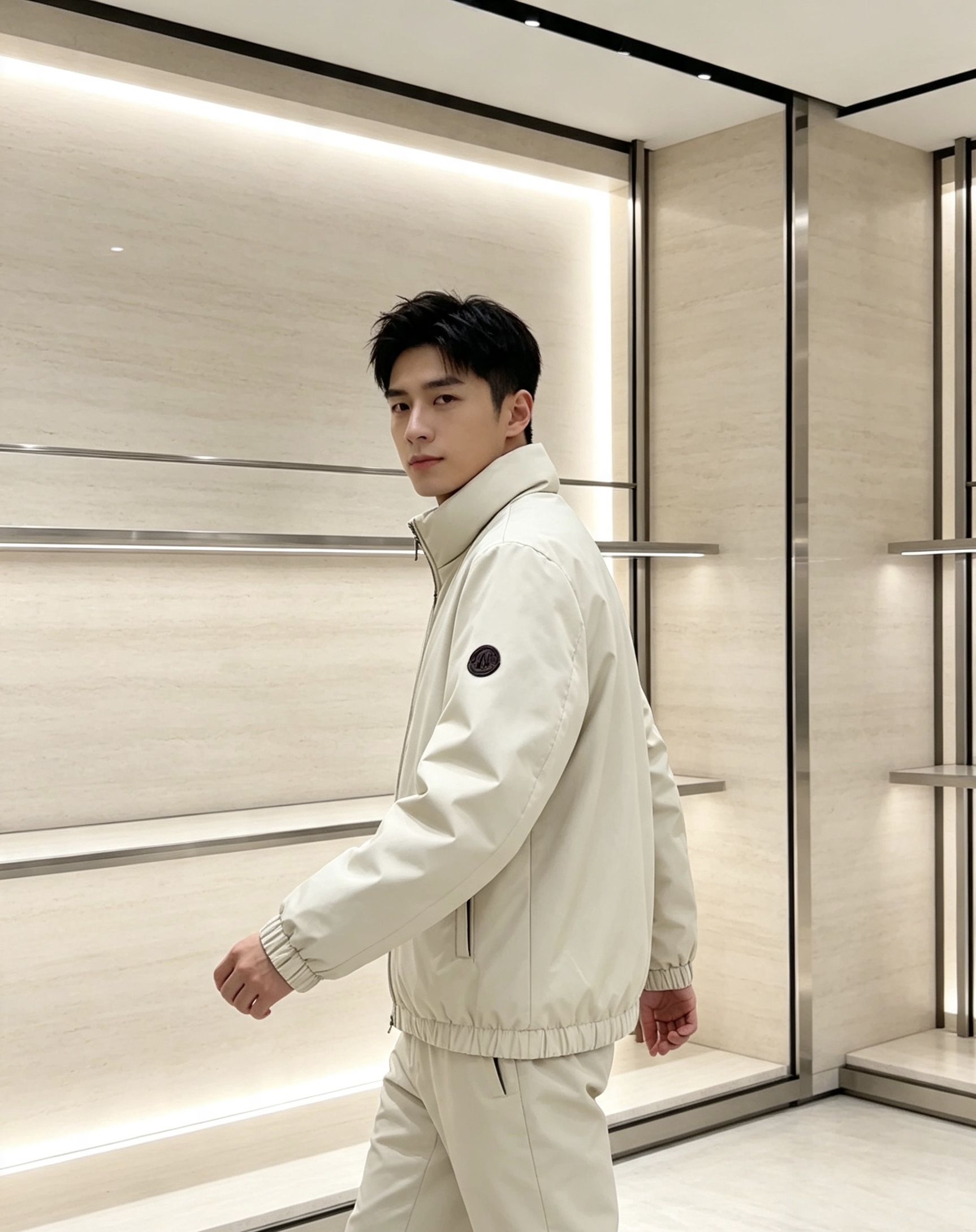 Moncler 蒙口 2026秋冬新款立领短款羽绒服 90新国标白鸭绒,羽绒填充饱满,保暖效果出众,上身轻便舒适,不会显 Moncler 蒙口 2026秋冬新款立领短款羽绒服 90新国标白鸭绒,羽绒填充饱满,保暖效果出众,上身轻便舒适,不会显