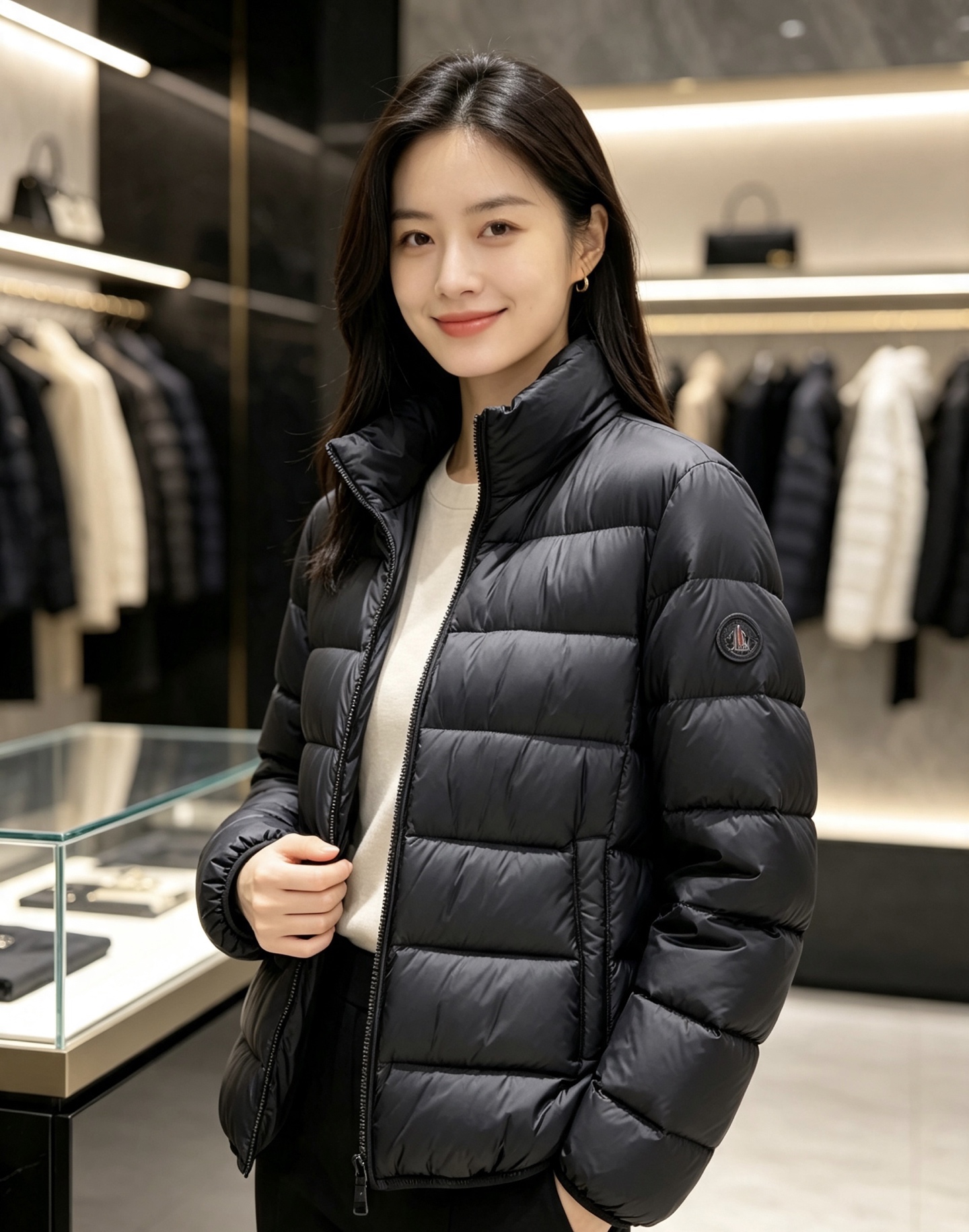 Moncler 盟可睐 2026秋冬新款立领短款羽绒服 90新国标白鸭绒,绒朵蓬松充盈,保暖性能出色,上身轻盈不臃肿,无 Moncler 盟可睐 2026秋冬新款立领短款羽绒服 90新国标白鸭绒,绒朵蓬松充盈,保暖性能出色,上身轻盈不臃肿,无