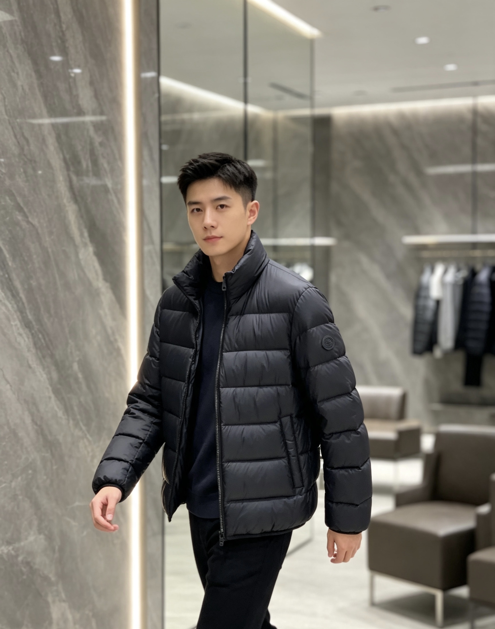 Moncler 盟可睐 2026秋冬新款立领短款羽绒服 90新国标白鸭绒,绒朵蓬松充盈,保暖性能出色,上身轻盈不臃肿,无 Moncler 盟可睐 2026秋冬新款立领短款羽绒服 90新国标白鸭绒,绒朵蓬松充盈,保暖性能出色,上身轻盈不臃肿,无