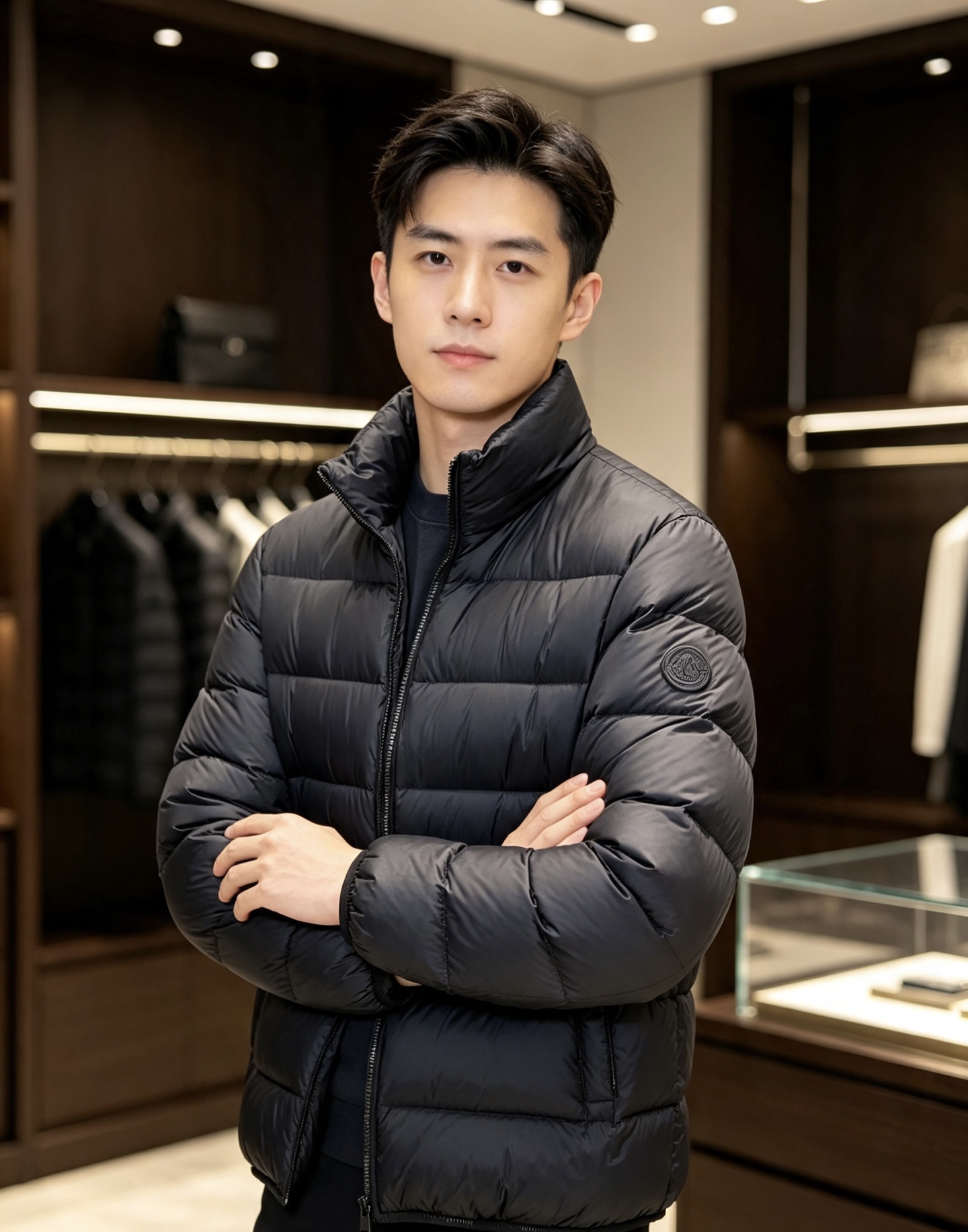 Moncler 盟可睐 2026秋冬新款立领短款羽绒服 90新国标白鸭绒,绒朵蓬松充盈,保暖性能出色,上身轻盈不臃肿,无 Moncler 盟可睐 2026秋冬新款立领短款羽绒服 90新国标白鸭绒,绒朵蓬松充盈,保暖性能出色,上身轻盈不臃肿,无