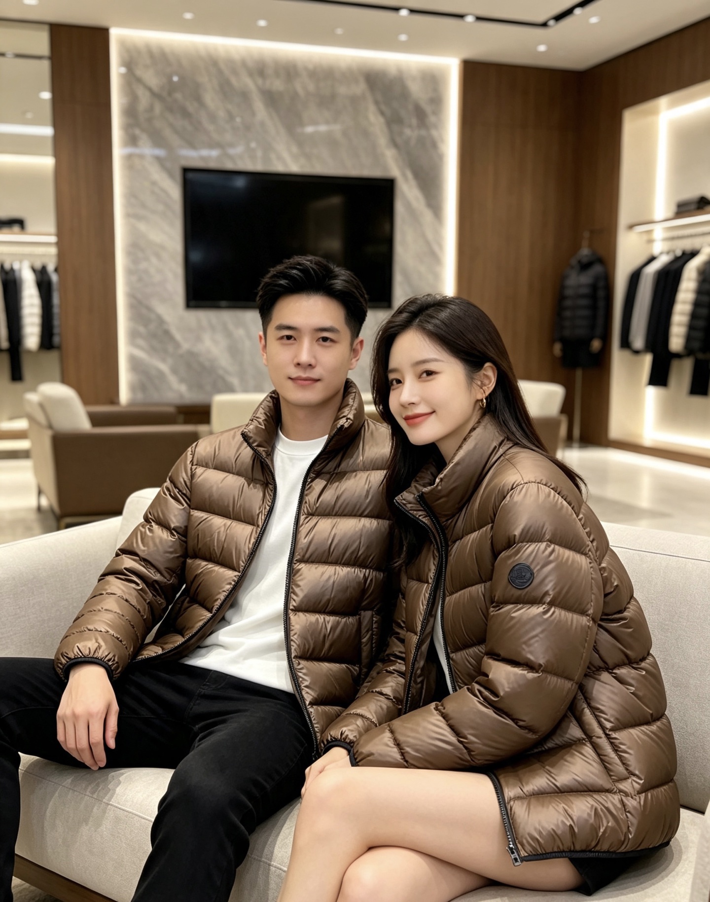 Moncler 盟可睐 2026秋冬新款立领短款羽绒服 90新国标白鸭绒，绒朵蓬松充盈，保暖性能出色，上身轻盈不臃肿，无