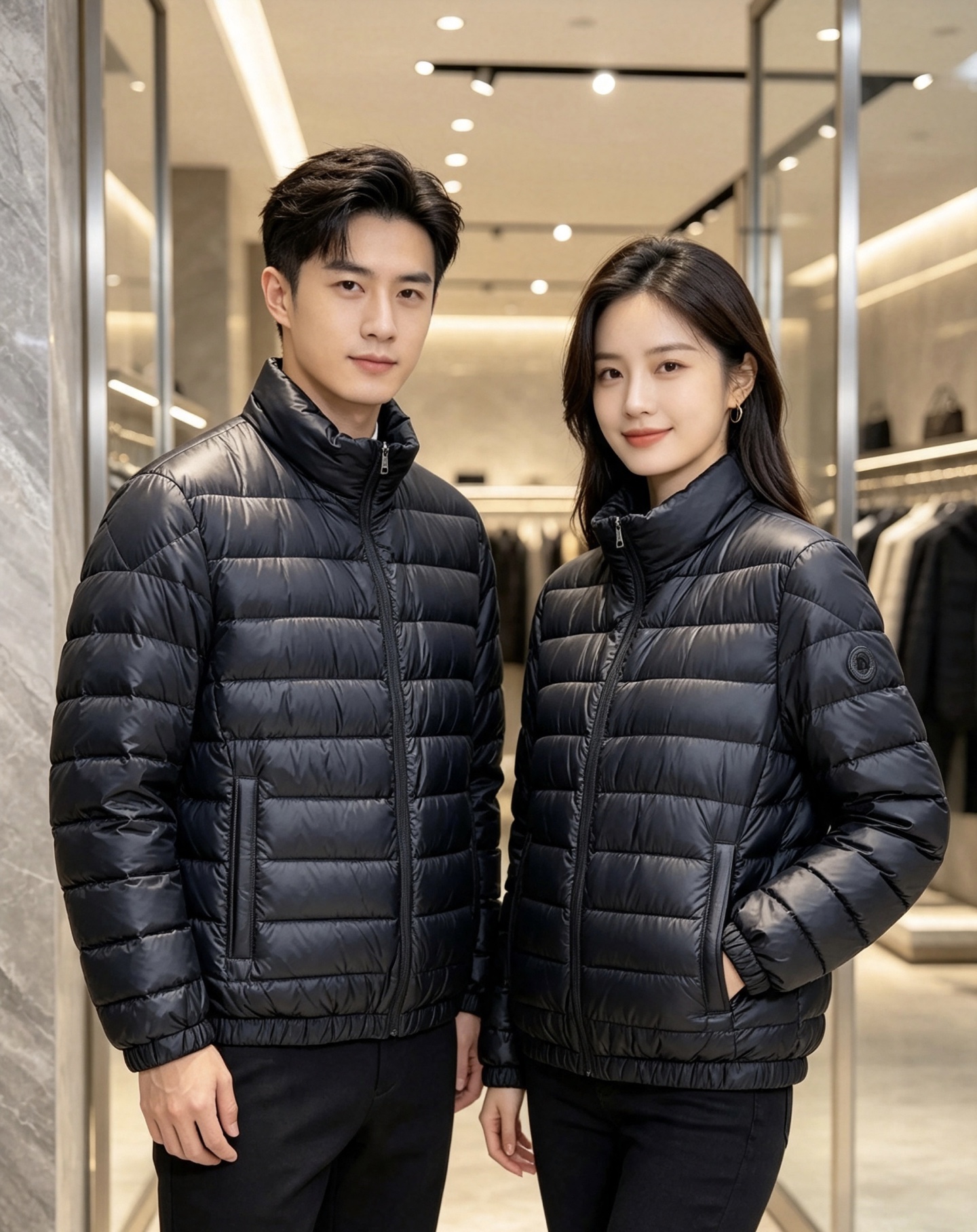 Moncler 蒙口 2026秋冬新款两面穿立领羽绒服，甄选90新国标白鸭绒，绒朵蓬松充盈，保暖性能出众，整体轻量化剪裁