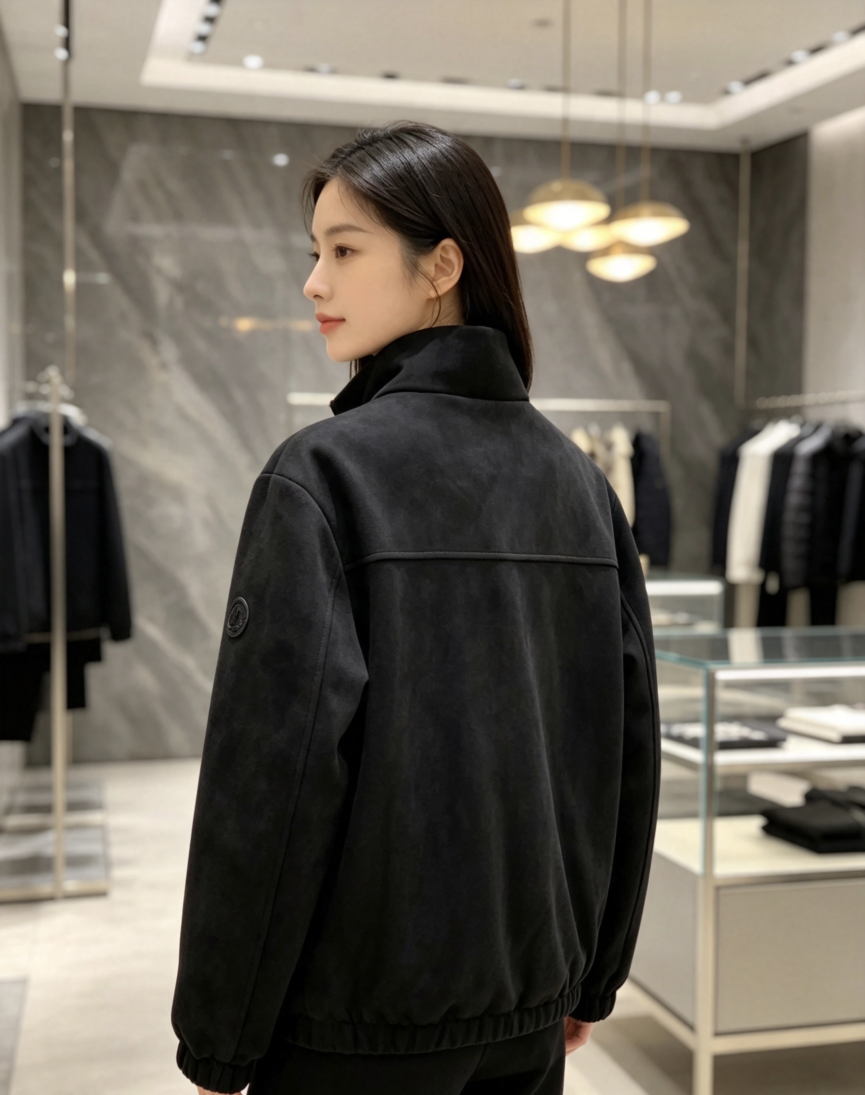 Moncler 蒙口 2026秋冬新款两面穿立领羽绒服，甄选90新国标白鸭绒，绒朵蓬松充盈，保暖性能出众，整体轻量化剪裁