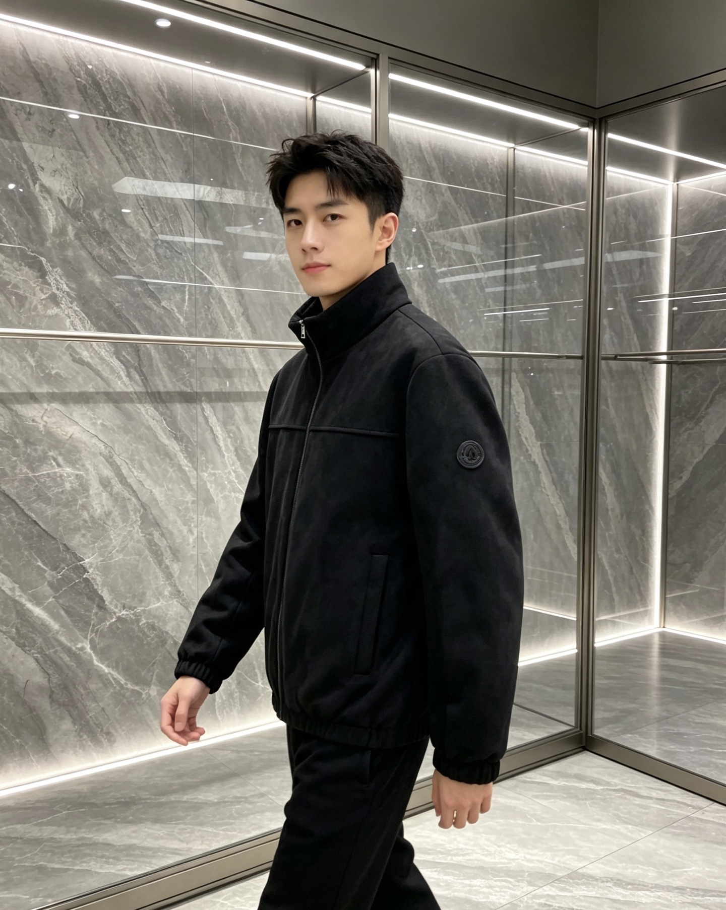 Moncler 蒙口 2026秋冬新款两面穿立领羽绒服，甄选90新国标白鸭绒，绒朵蓬松充盈，保暖性能出众，整体轻量化剪裁