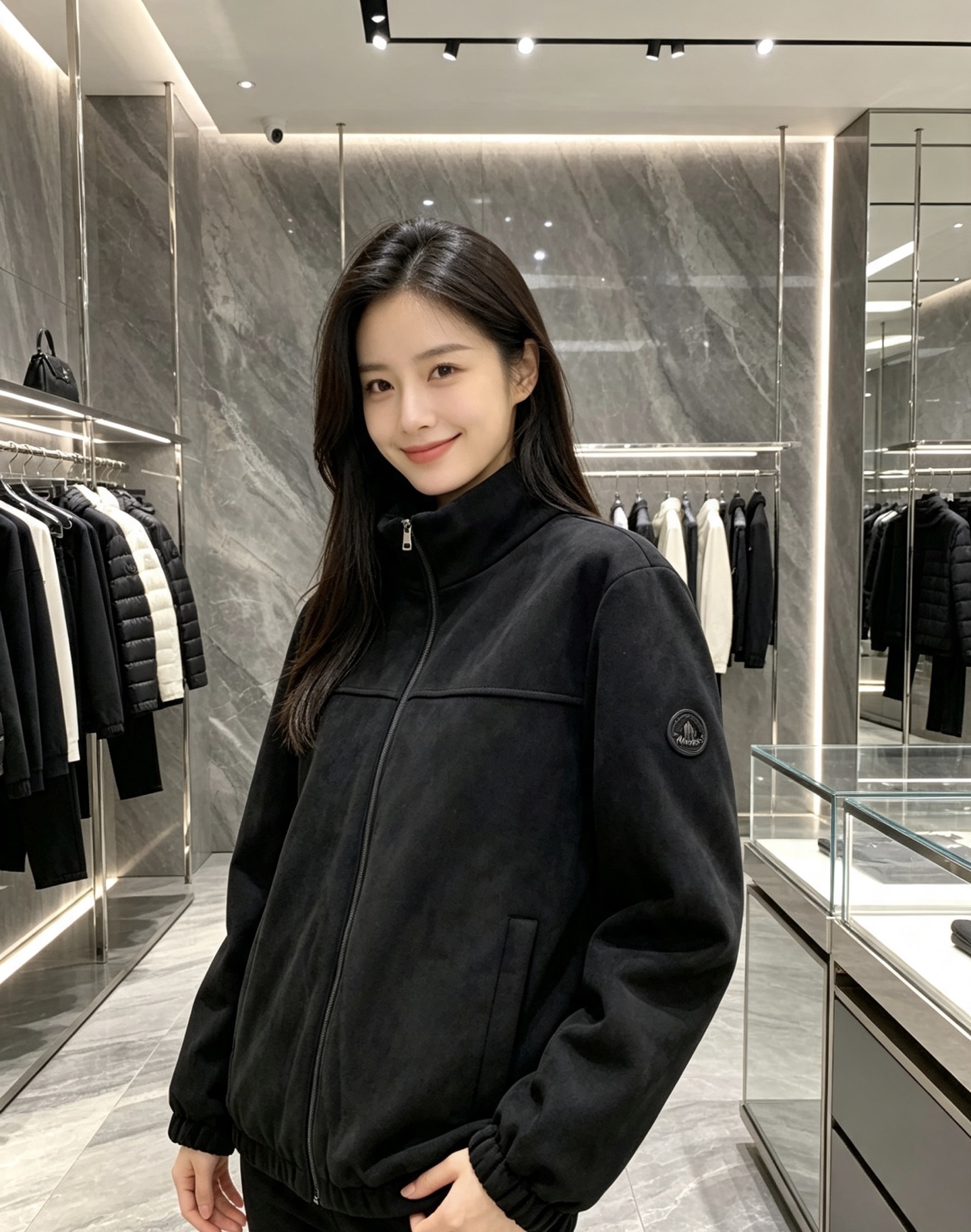 Moncler 蒙口 2026秋冬新款两面穿立领羽绒服，甄选90新国标白鸭绒，绒朵蓬松充盈，保暖性能出众，整体轻量化剪裁