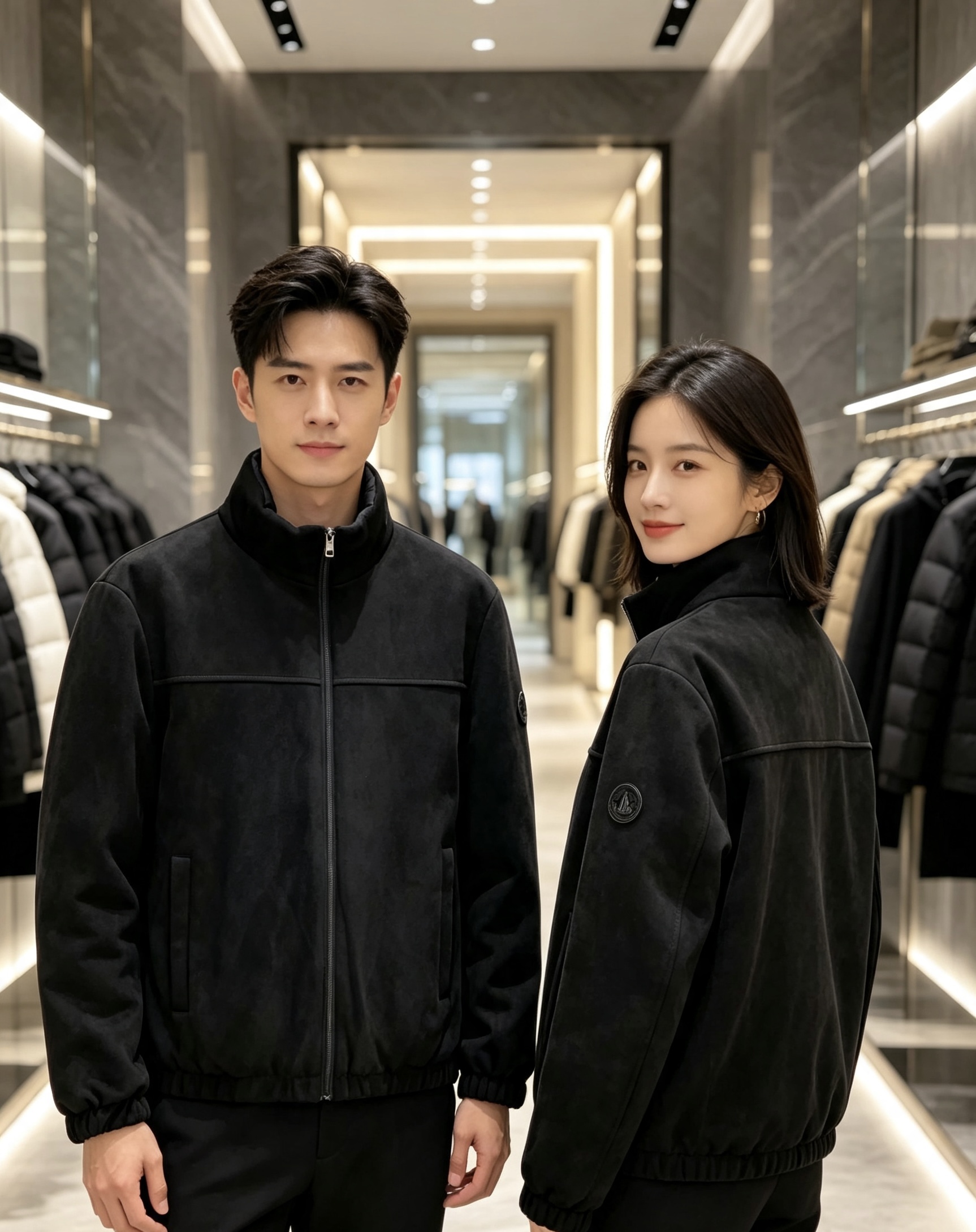 Moncler 蒙口 2026秋冬新款两面穿立领羽绒服，甄选90新国标白鸭绒，绒朵蓬松充盈，保暖性能出众，整体轻量化剪裁