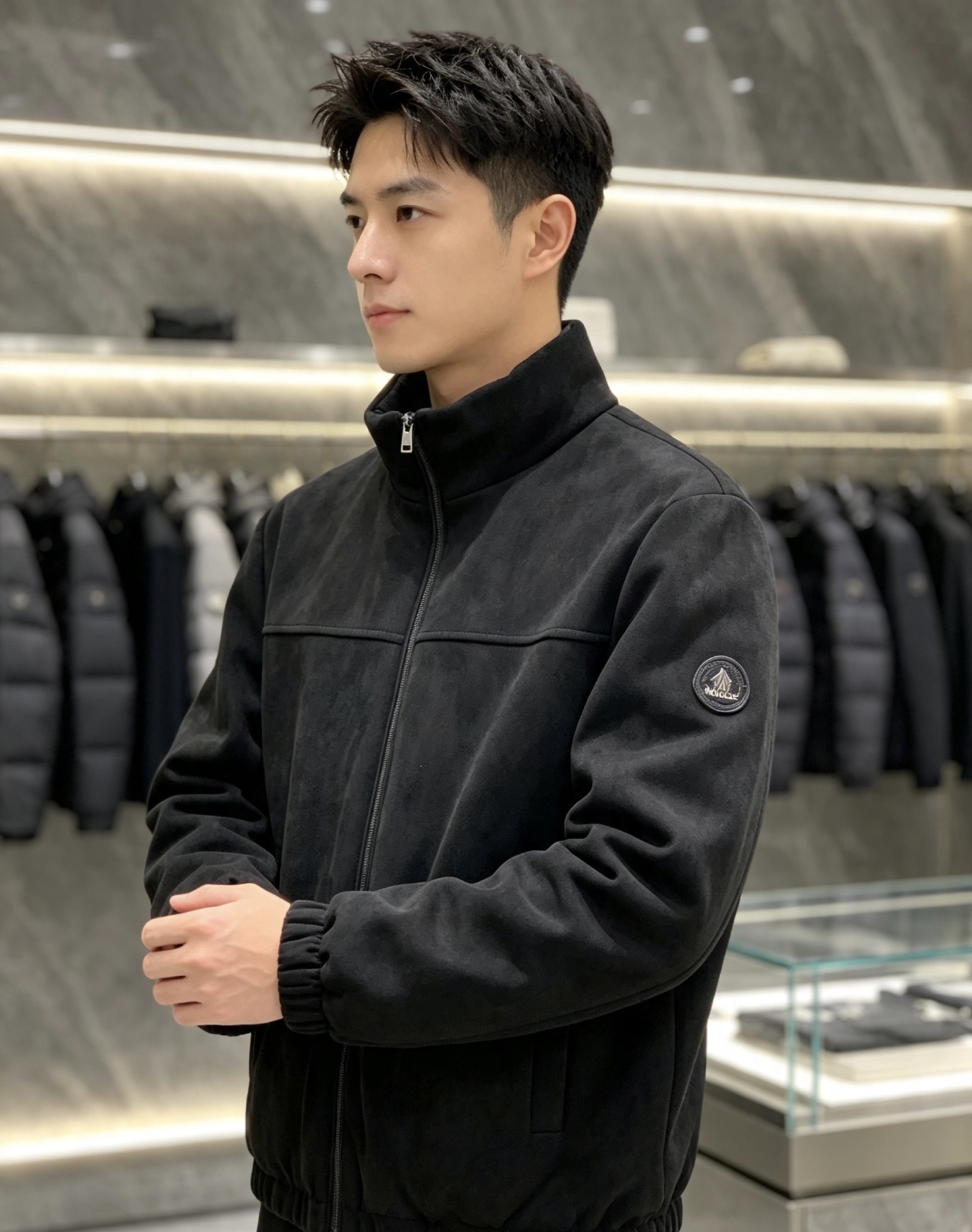 Moncler 蒙口 2026秋冬新款两面穿立领羽绒服，甄选90新国标白鸭绒，绒朵蓬松充盈，保暖性能出众，整体轻量化剪裁