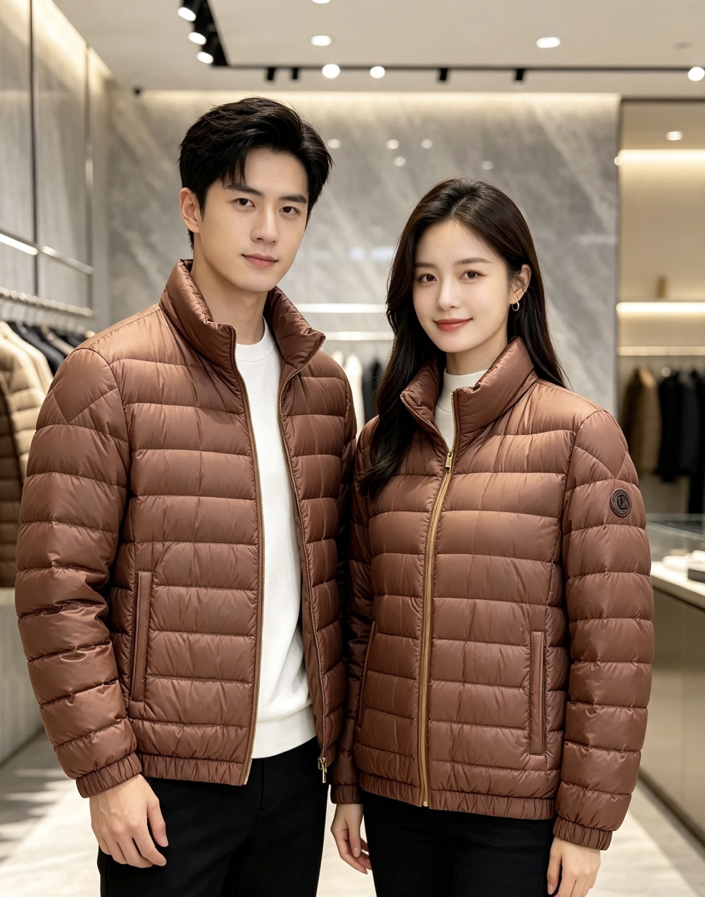 Moncler 蒙口 2026秋冬新款两面穿立领羽绒服，甄选90新国标白鸭绒，绒朵蓬松充盈，保暖性能出众，整体轻量化剪裁