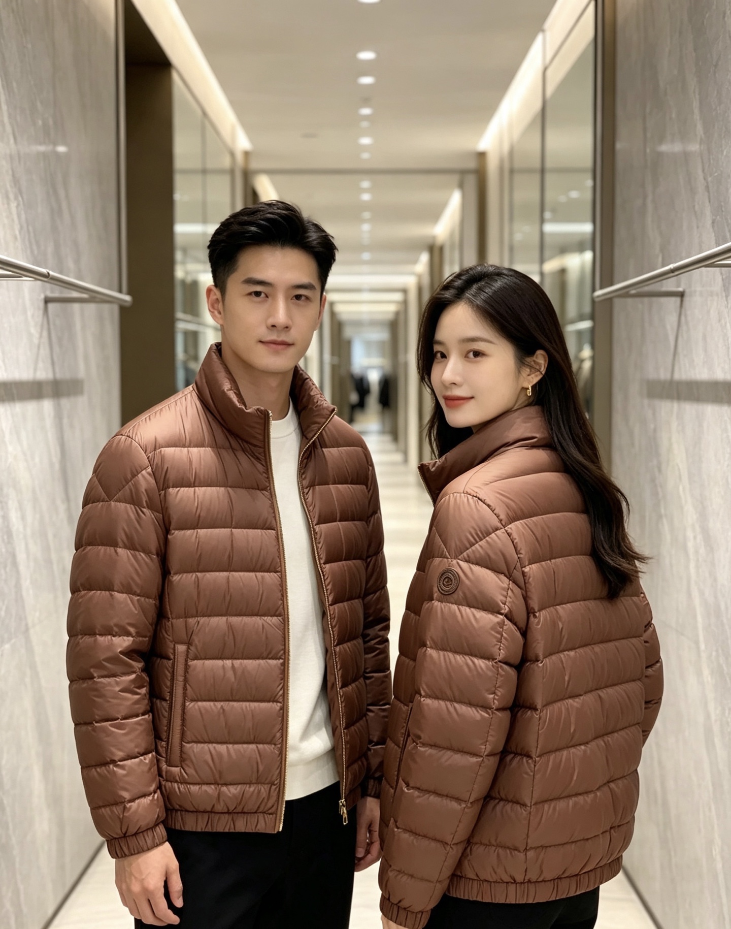 Moncler 蒙口 2026秋冬新款两面穿立领羽绒服，甄选90新国标白鸭绒，绒朵蓬松充盈，保暖性能出众，整体轻量化剪裁