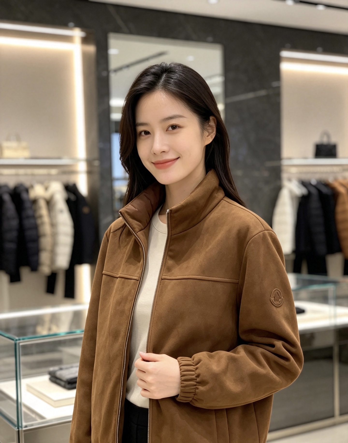 Moncler 蒙口 2026秋冬新款两面穿立领羽绒服，甄选90新国标白鸭绒，绒朵蓬松充盈，保暖性能出众，整体轻量化剪裁