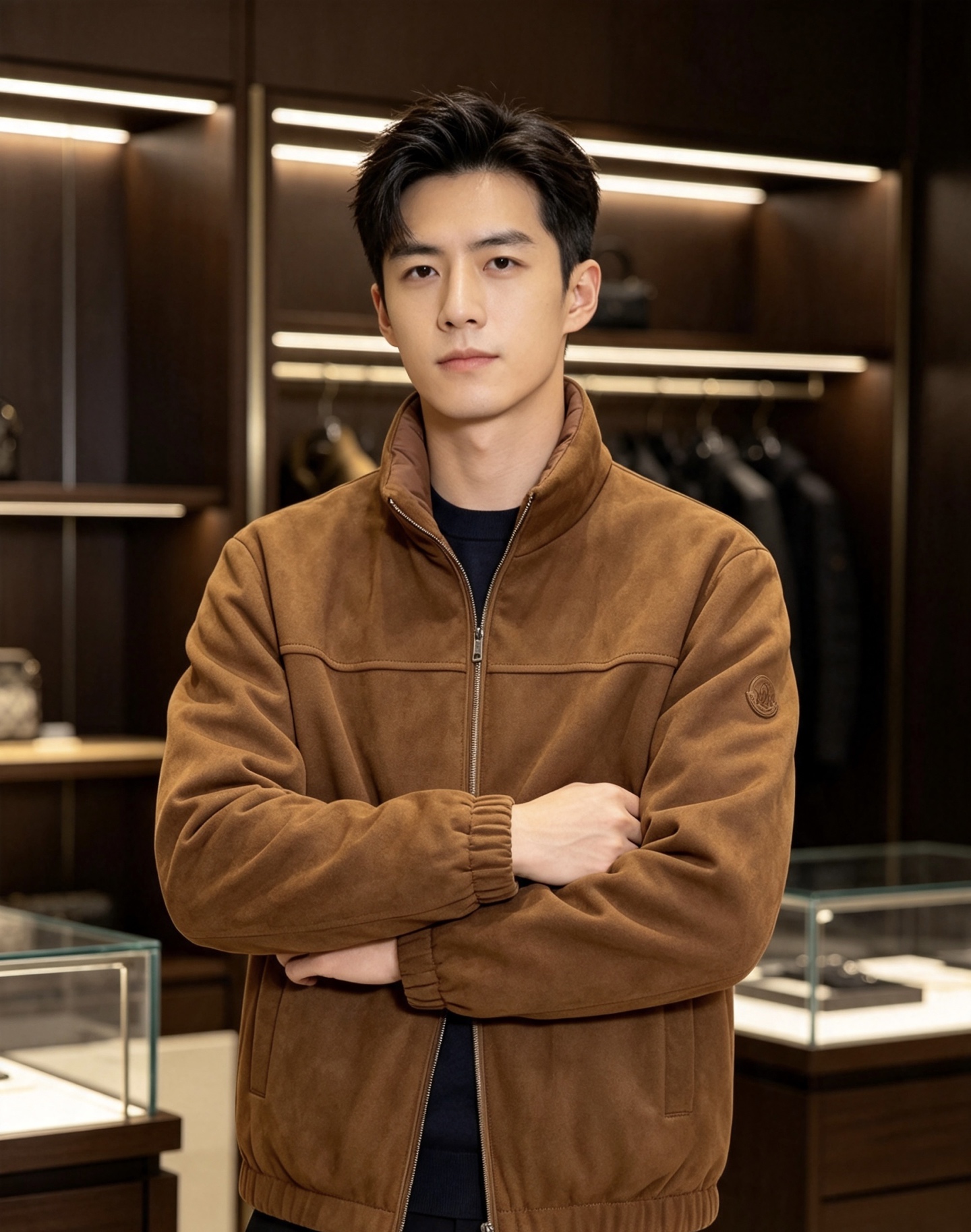 Moncler 蒙口 2026秋冬新款两面穿立领羽绒服，甄选90新国标白鸭绒，绒朵蓬松充盈，保暖性能出众，整体轻量化剪裁