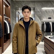 Moncler 蒙口 2026秋冬新款GORE‑TEX连帽羽绒服冲锋衣,90新国标白鸭绒,全套原版五金辅料,压胶防水拉链 Moncler 蒙口 2026秋冬新款GORE‑TEX连帽羽绒服冲锋衣,90新国标白鸭绒,全套原版五金辅料,压胶防水拉链