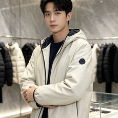 Moncler 蒙口 2026秋冬新款连帽轻薄羽绒服 90新国标白鸭绒填充,轻盈蓬松,上身无厚重感,兼顾保暖与舒适度 原 Moncler 蒙口 2026秋冬新款连帽轻薄羽绒服 90新国标白鸭绒填充,轻盈蓬松,上身无厚重感,兼顾保暖与舒适度 原
