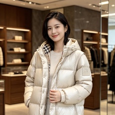 Burberry 巴宝莉 2026秋冬新款可拆卸连帽羽绒服,甄选90新国标白鸭绒填充,绒朵蓬松,御寒保暖。全套原版五金辅 Burberry 巴宝莉 2026秋冬新款可拆卸连帽羽绒服,甄选90新国标白鸭绒填充,绒朵蓬松,御寒保暖。全套原版五金辅