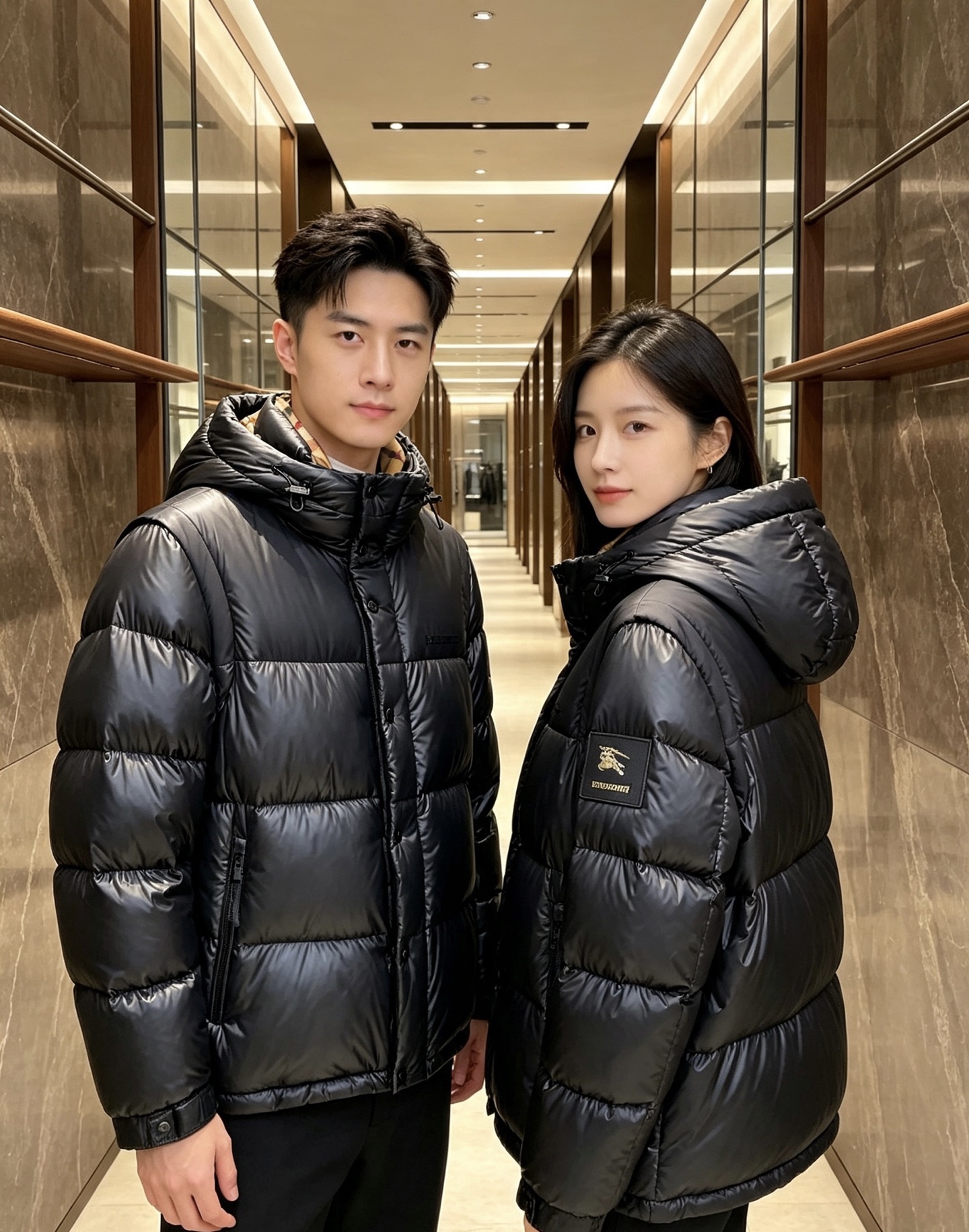 Burberry 巴宝莉 2026秋冬新款可拆卸连帽羽绒服,甄选90新国标白鸭绒填充,绒朵蓬松,御寒保暖。全套原版五金辅 Burberry 巴宝莉 2026秋冬新款可拆卸连帽羽绒服,甄选90新国标白鸭绒填充,绒朵蓬松,御寒保暖。全套原版五金辅