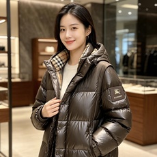 Burberry 巴宝莉 2026秋冬新款可拆卸连帽羽绒服,甄选90新国标白鸭绒填充,绒朵蓬松,御寒保暖。全套原版五金辅 Burberry 巴宝莉 2026秋冬新款可拆卸连帽羽绒服,甄选90新国标白鸭绒填充,绒朵蓬松,御寒保暖。全套原版五金辅