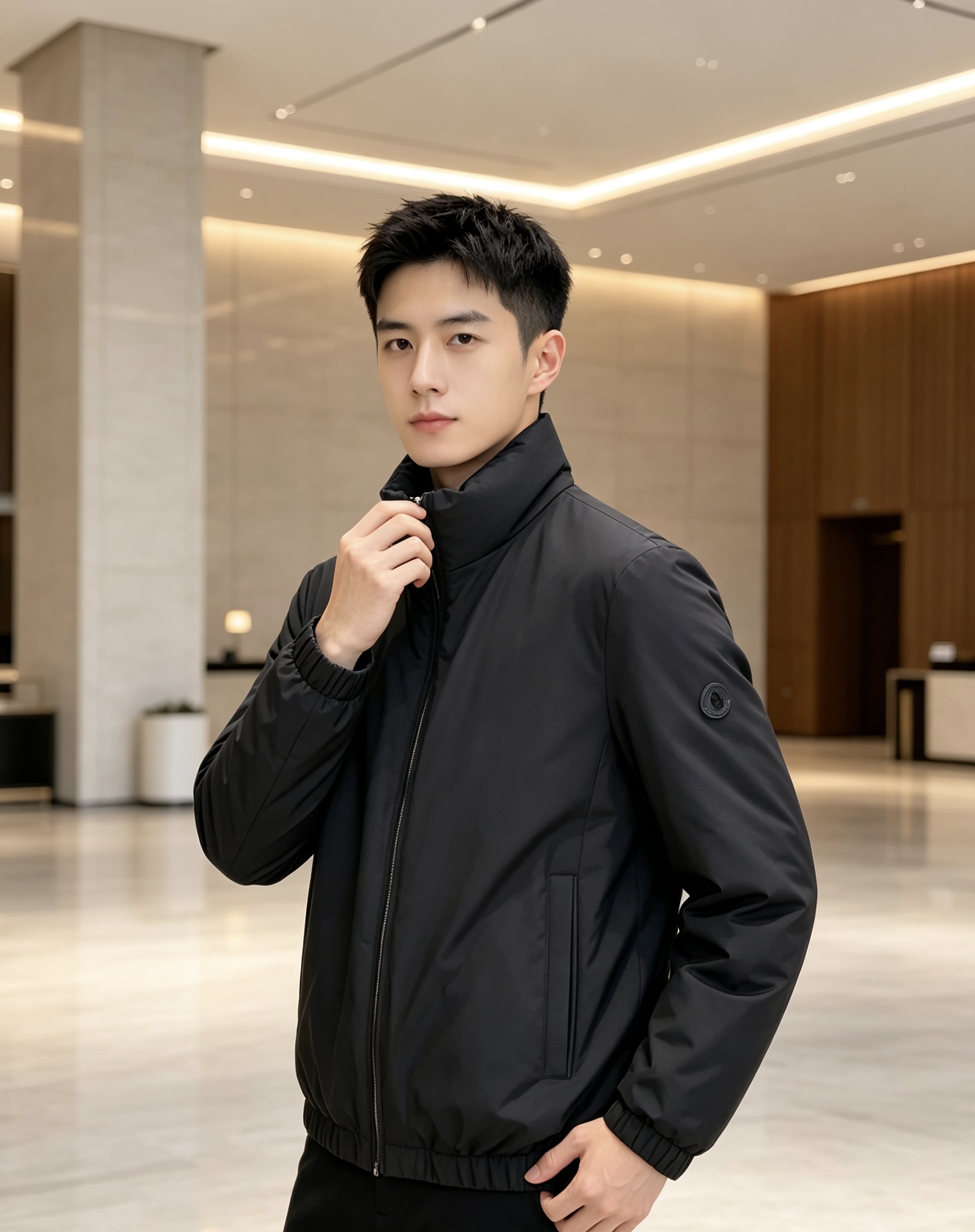 Moncler 蒙口 2026秋冬新款立领短款羽绒服 90新国标白鸭绒,羽绒填充饱满,保暖效果出众,上身轻便舒适,不会显 Moncler 蒙口 2026秋冬新款立领短款羽绒服 90新国标白鸭绒,羽绒填充饱满,保暖效果出众,上身轻便舒适,不会显