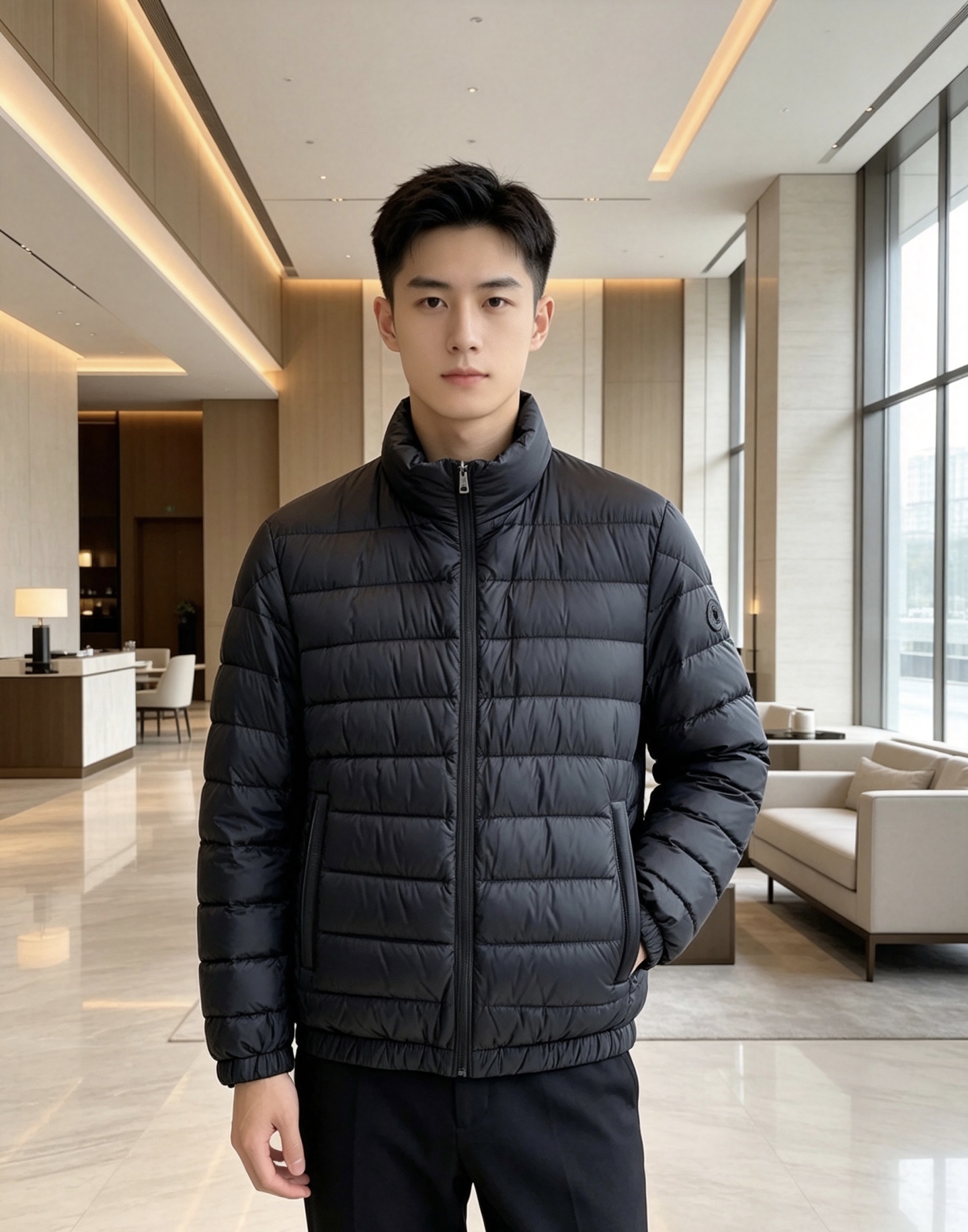 Moncler 蒙口 2026秋冬新款两面穿立领羽绒服,甄选90新国标白鸭绒,绒朵蓬松充盈,保暖性能出众,整体轻量化剪裁 Moncler 蒙口 2026秋冬新款两面穿立领羽绒服,甄选90新国标白鸭绒,绒朵蓬松充盈,保暖性能出众,整体轻量化剪裁