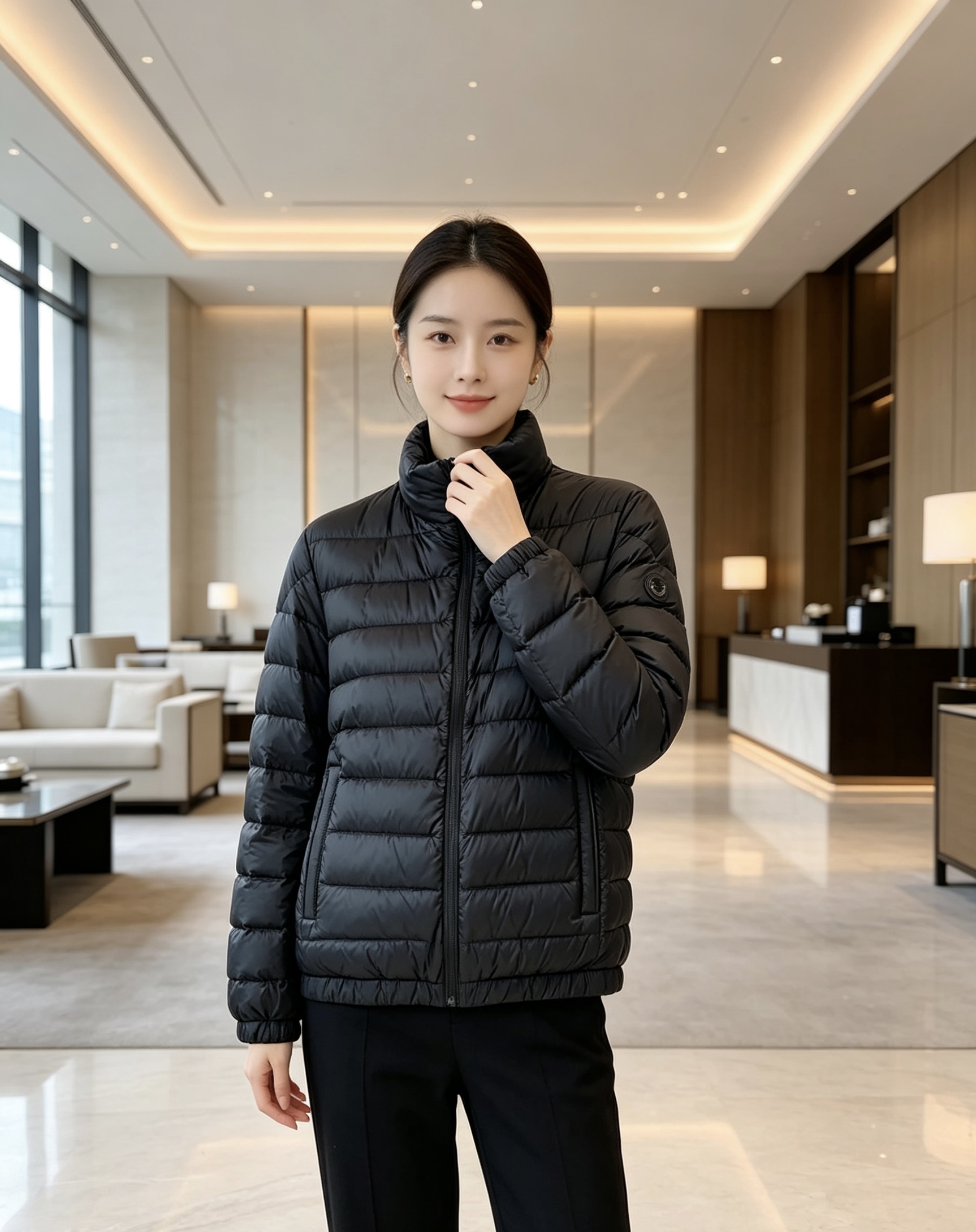 Moncler 蒙口 2026秋冬新款两面穿立领羽绒服,甄选90新国标白鸭绒,绒朵蓬松充盈,保暖性能出众,整体轻量化剪裁 Moncler 蒙口 2026秋冬新款两面穿立领羽绒服,甄选90新国标白鸭绒,绒朵蓬松充盈,保暖性能出众,整体轻量化剪裁