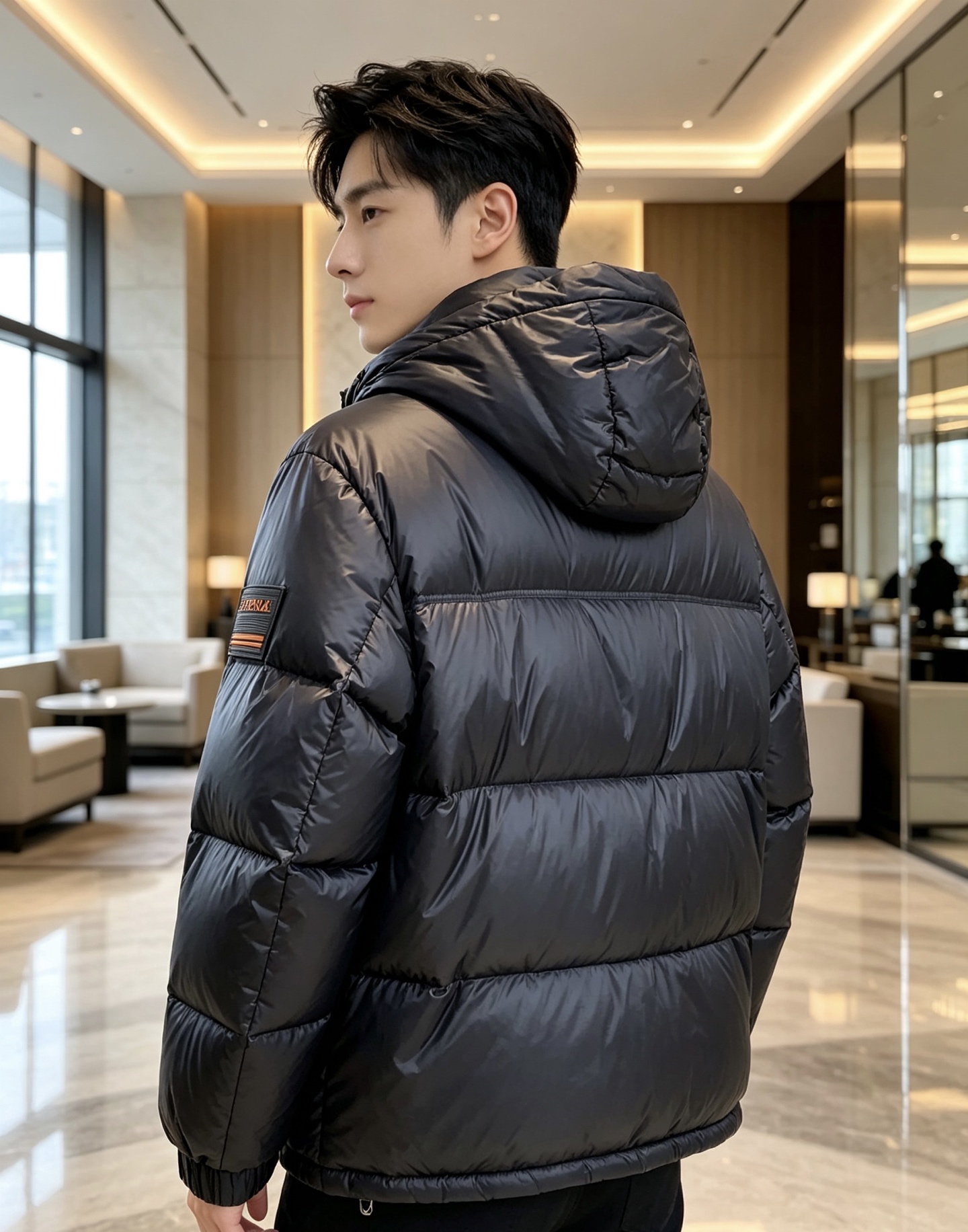 Zegna 杰尼亚 2026秋冬新款连帽羽绒服,甄选90新国标白鸭绒填充,绒朵饱满,御寒锁温。全套原版五金辅料,拉链、抽 Zegna 杰尼亚 2026秋冬新款连帽羽绒服,甄选90新国标白鸭绒填充,绒朵饱满,御寒锁温。全套原版五金辅料,拉链、抽