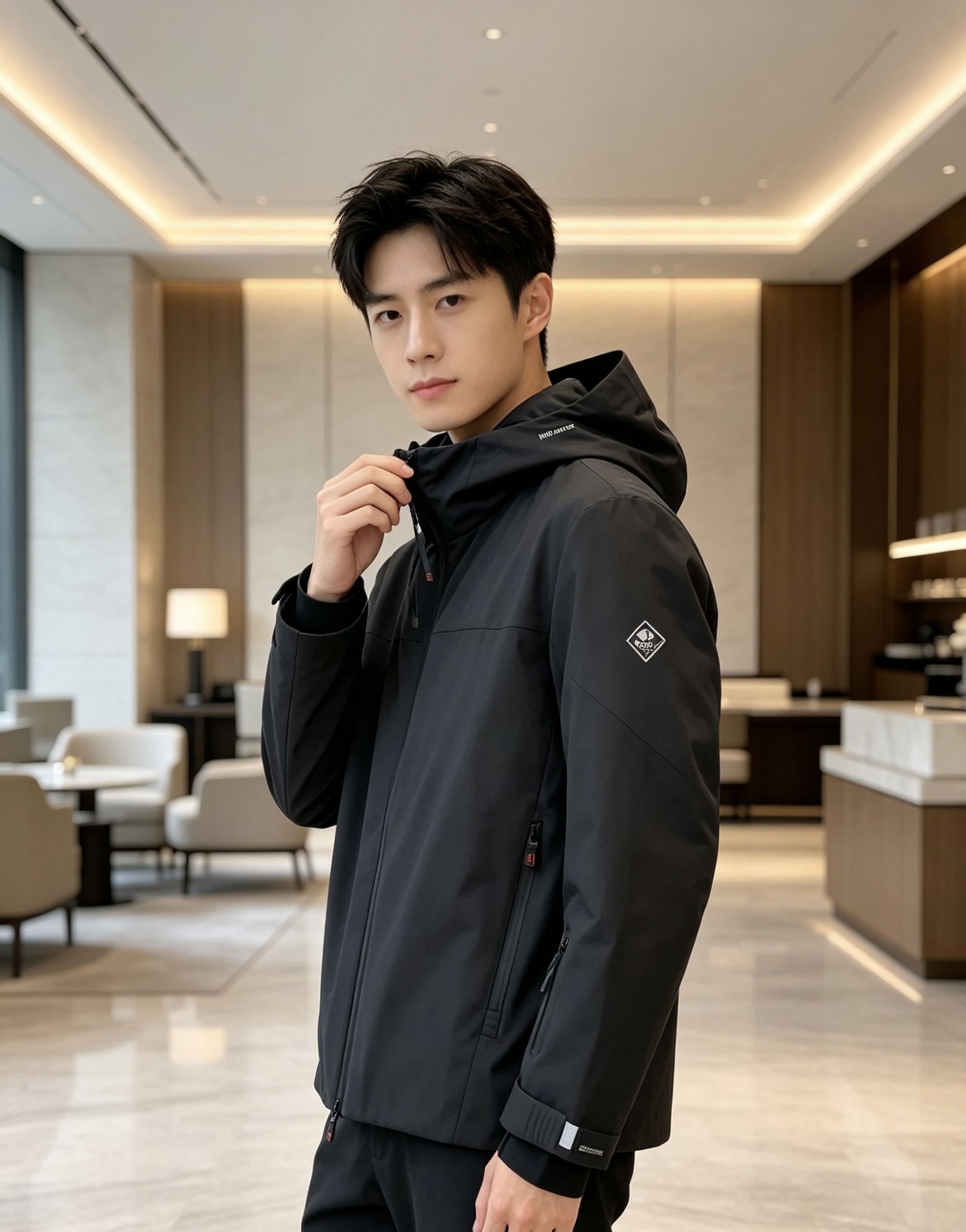 Moncler 蒙口 2026秋冬新款GORE‑TEX连帽羽绒服冲锋衣,90新国标白鸭绒,全套原版五金辅料,压胶防水拉链 Moncler 蒙口 2026秋冬新款GORE‑TEX连帽羽绒服冲锋衣,90新国标白鸭绒,全套原版五金辅料,压胶防水拉链